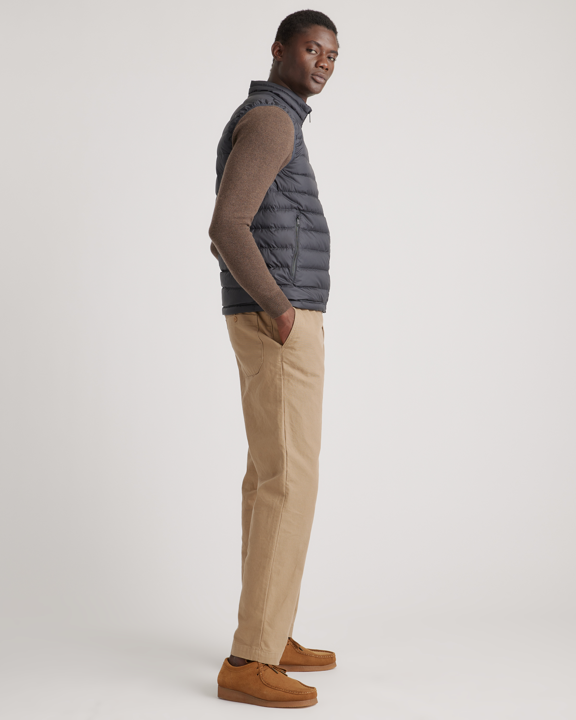 Lightweight Down Packable Puffer Vest — Image 13