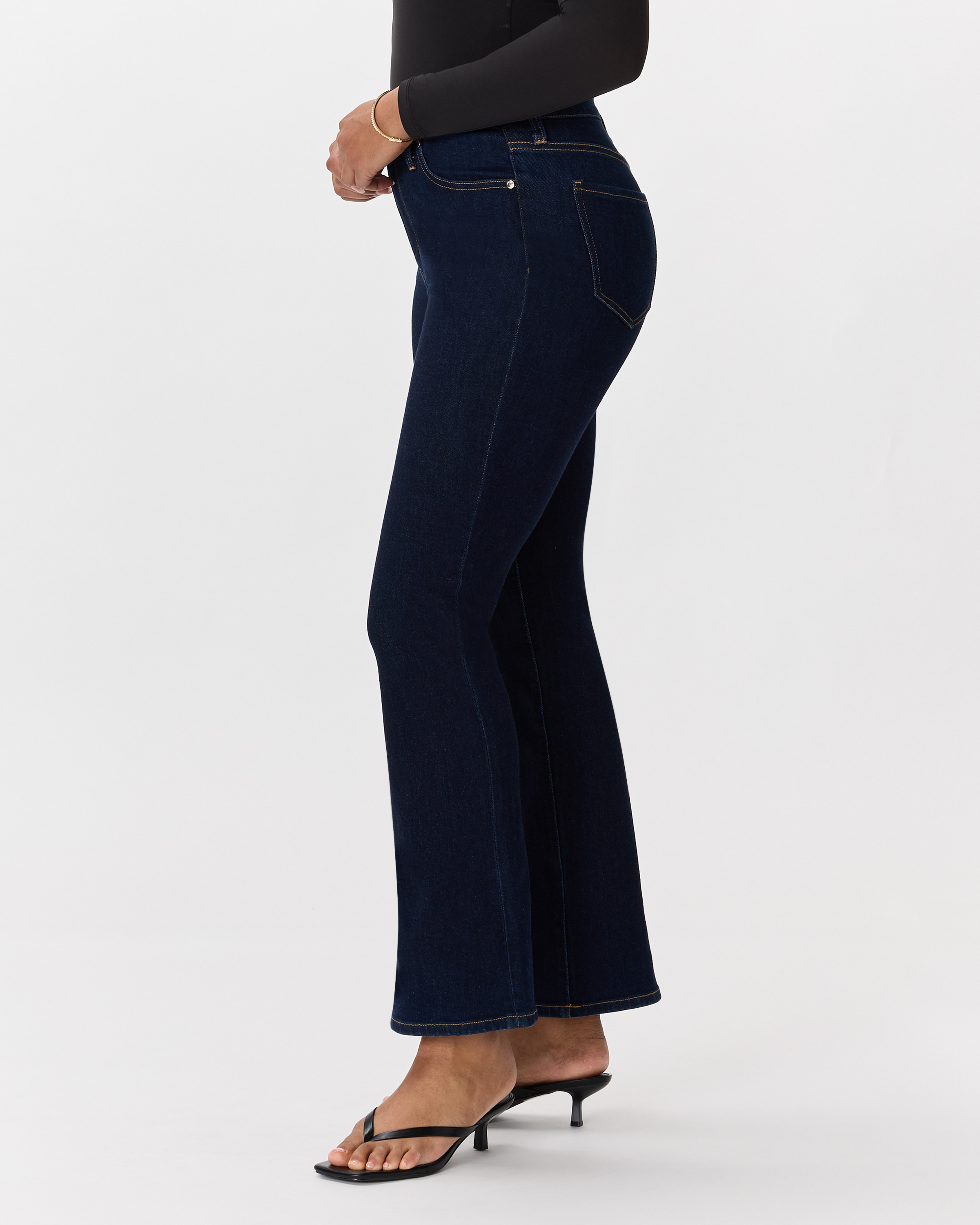 Bella Stretch Kick Flare Jeans — Image 125