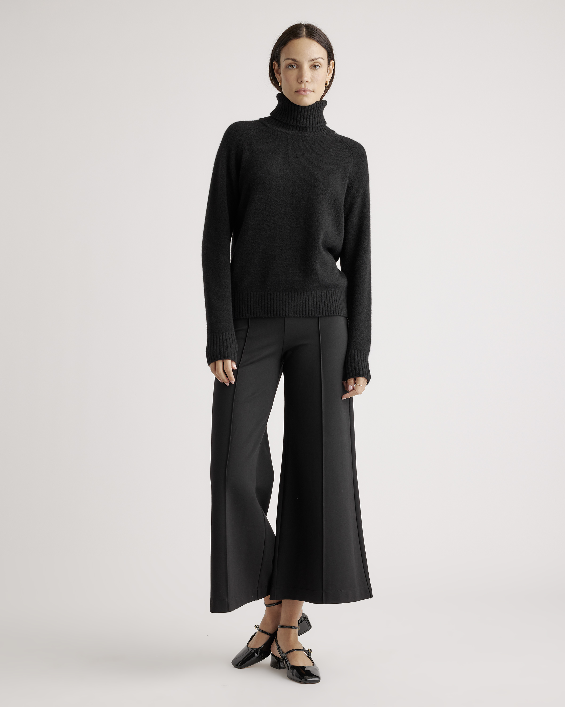100% Yak Wool Turtleneck Sweater — Image 17