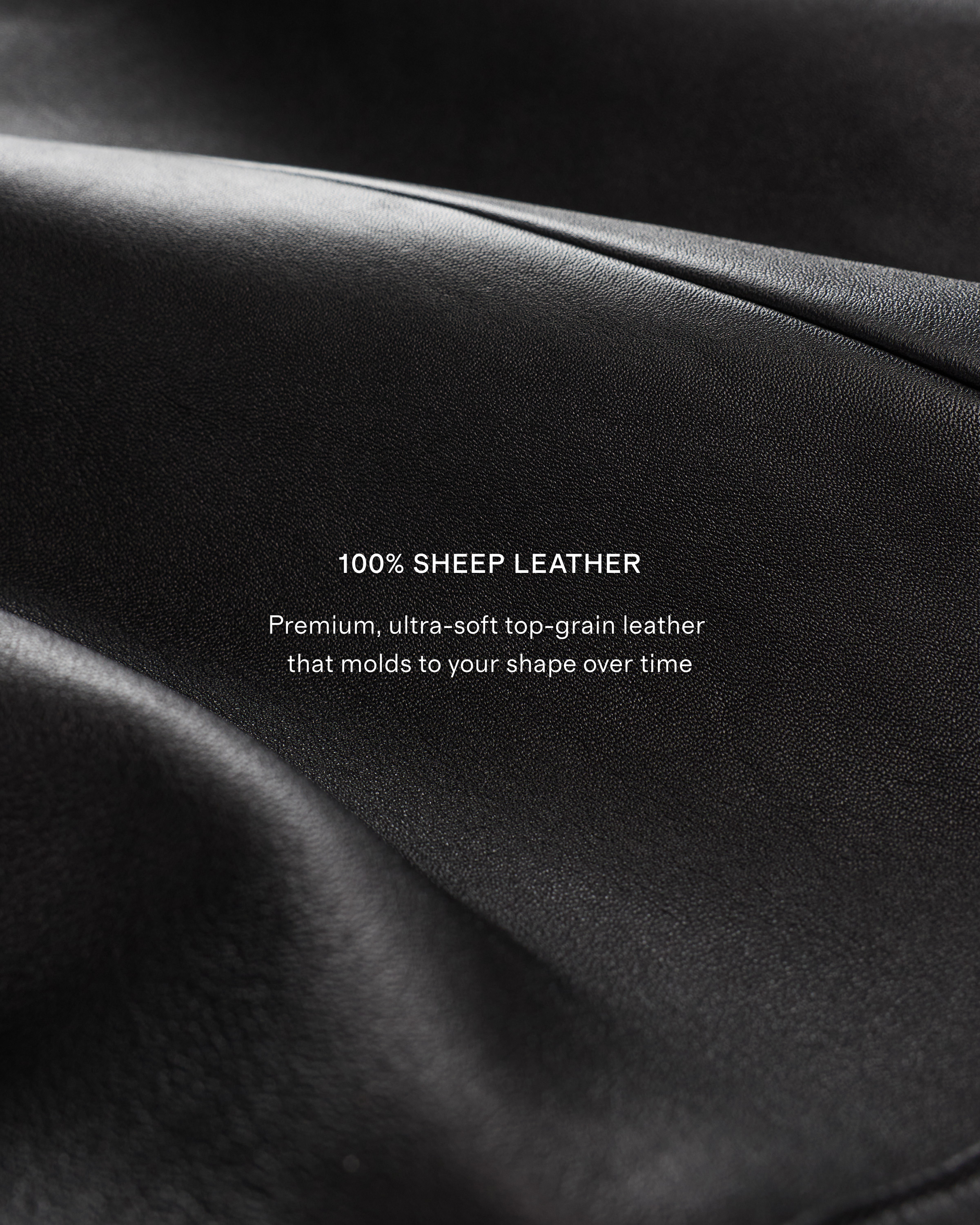 100% Leather Café Racer Jacket — Image 5