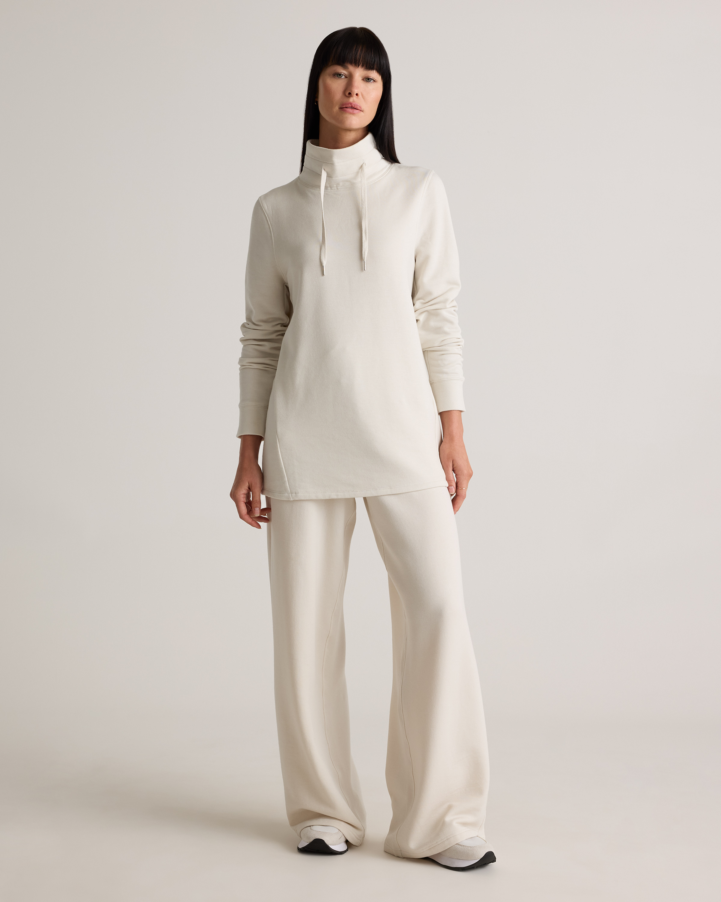 SuperSoft Fleece Mock Neck Pullover — Image 16