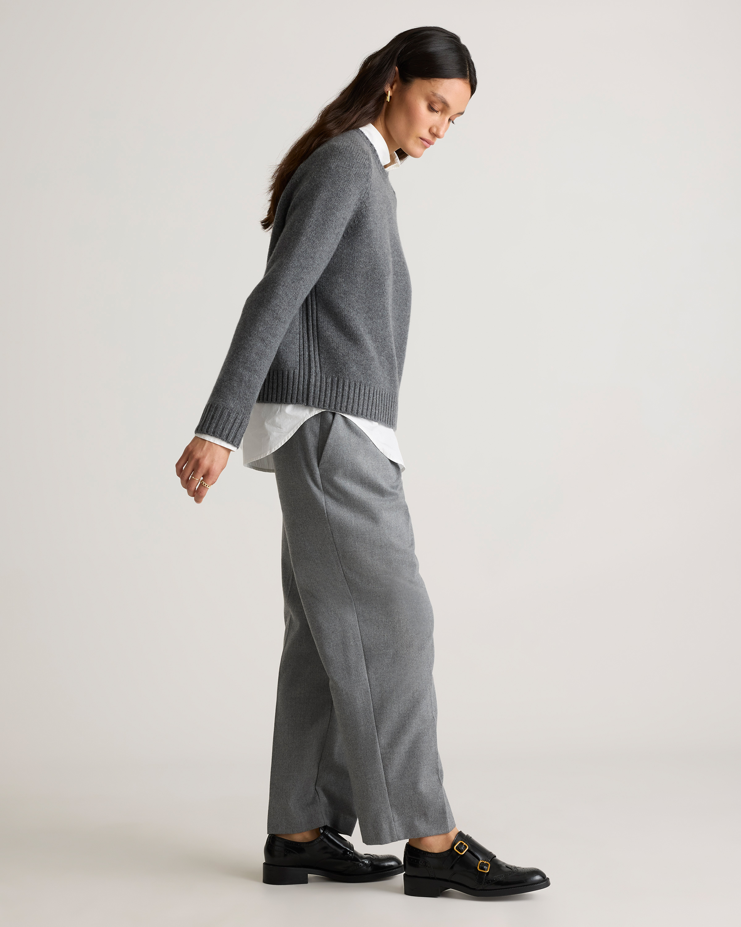 Luxe Baby Cashmere Crewneck Sweater — Image 23