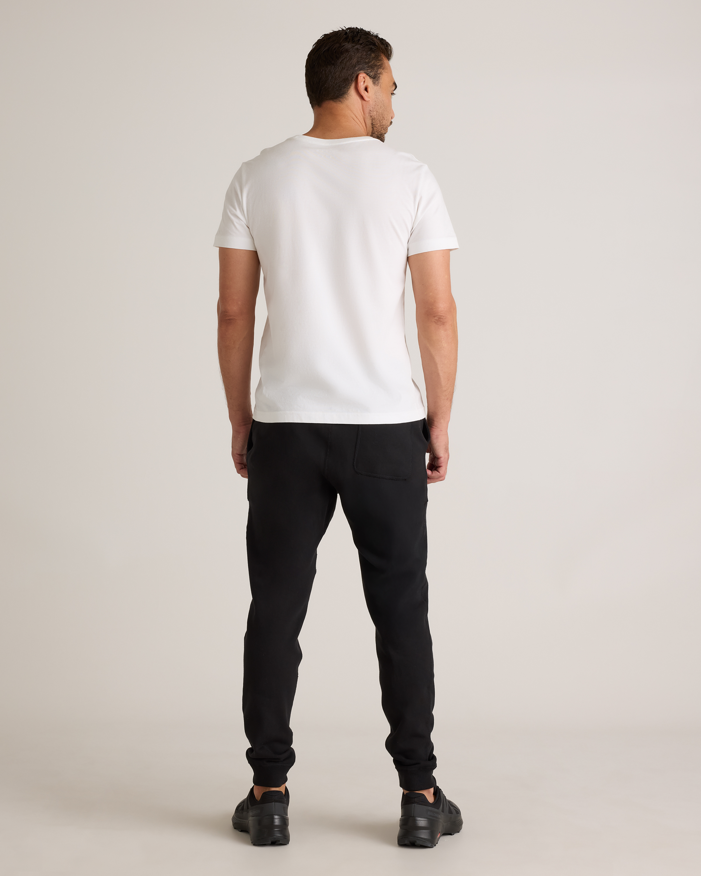 Organic Midweight French Terry Slim Joggers — Image 13
