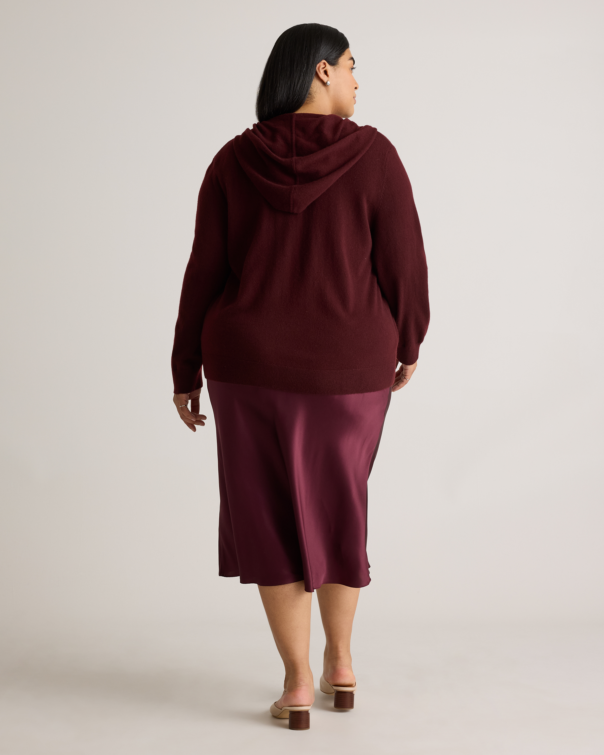 Mongolian Cashmere Full-Zip Hoodie — Image 16