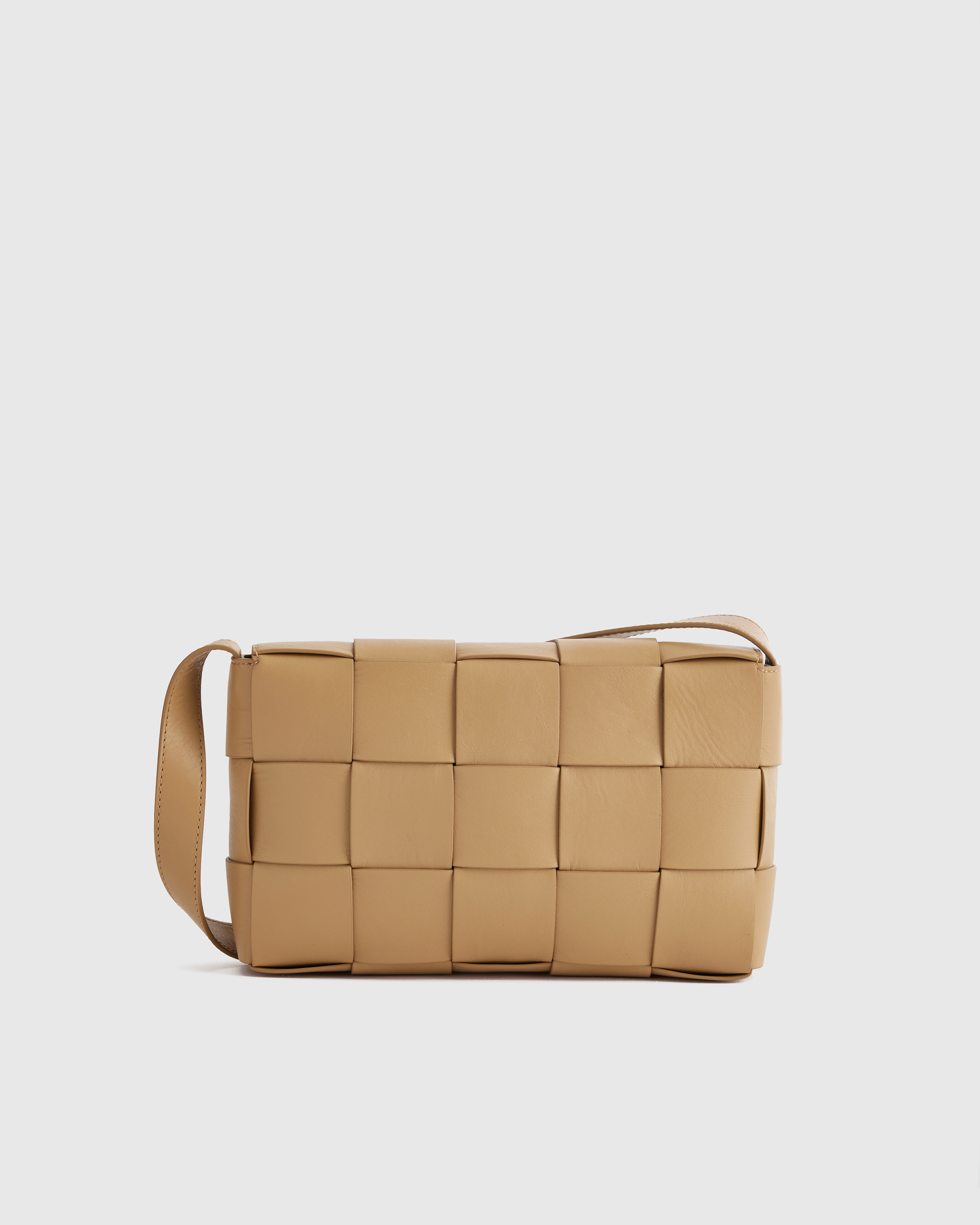 Italian Leather Handwoven Flap Crossbody — Image 20