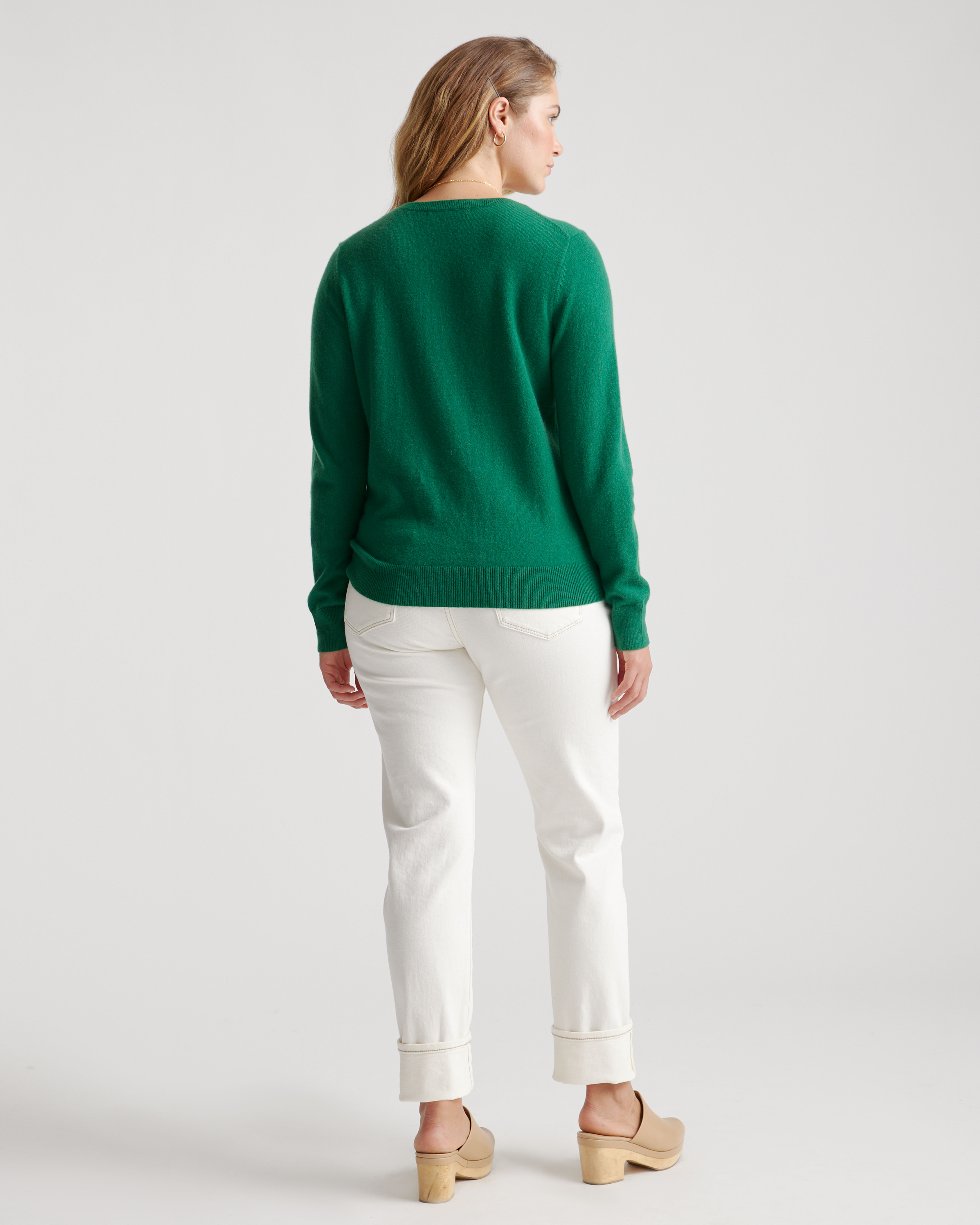 Mongolian Spring Cashmere Crewneck Sweater — Image 5