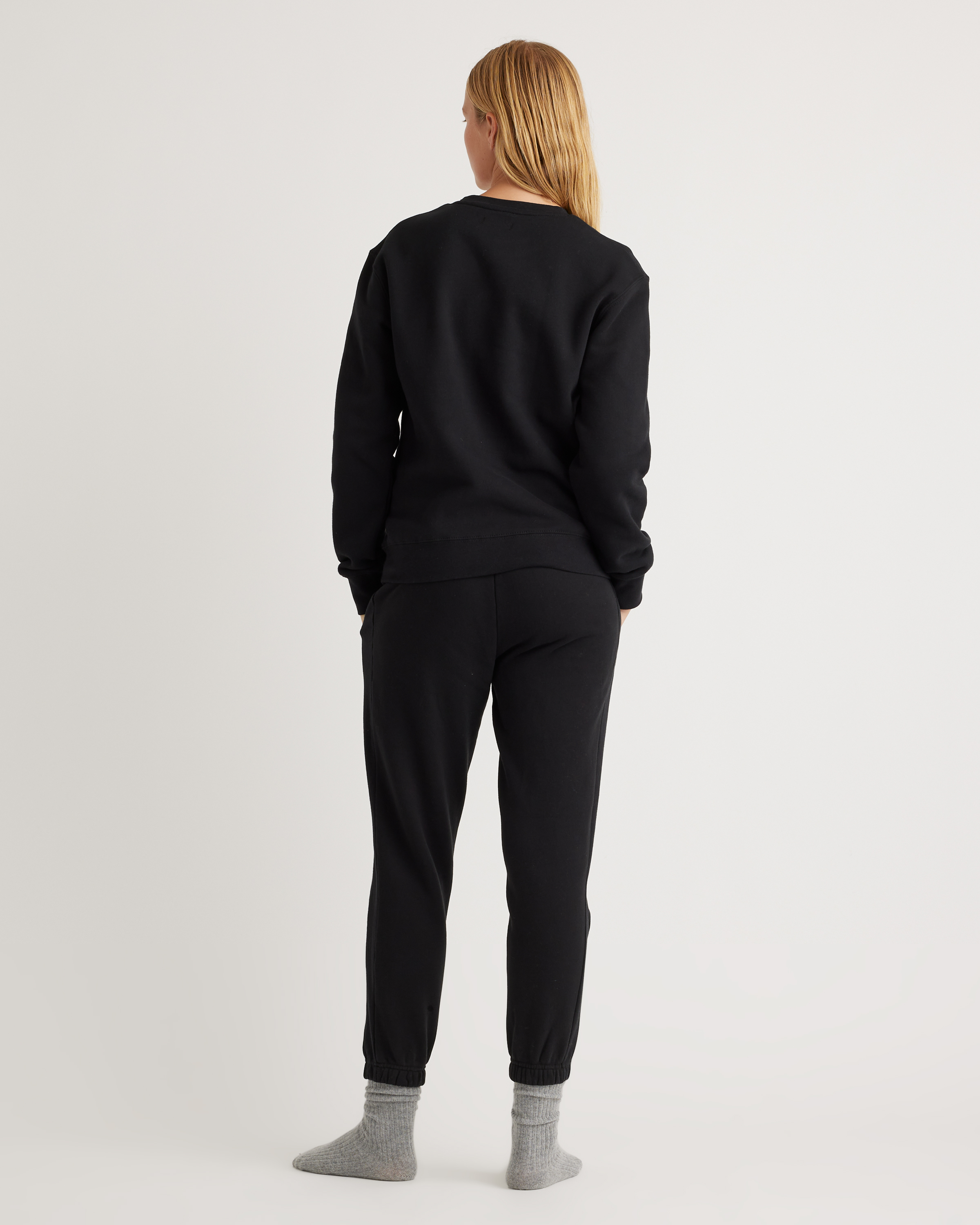 Organic Heavyweight Fleece Boyfriend Sweatpants — Image 10