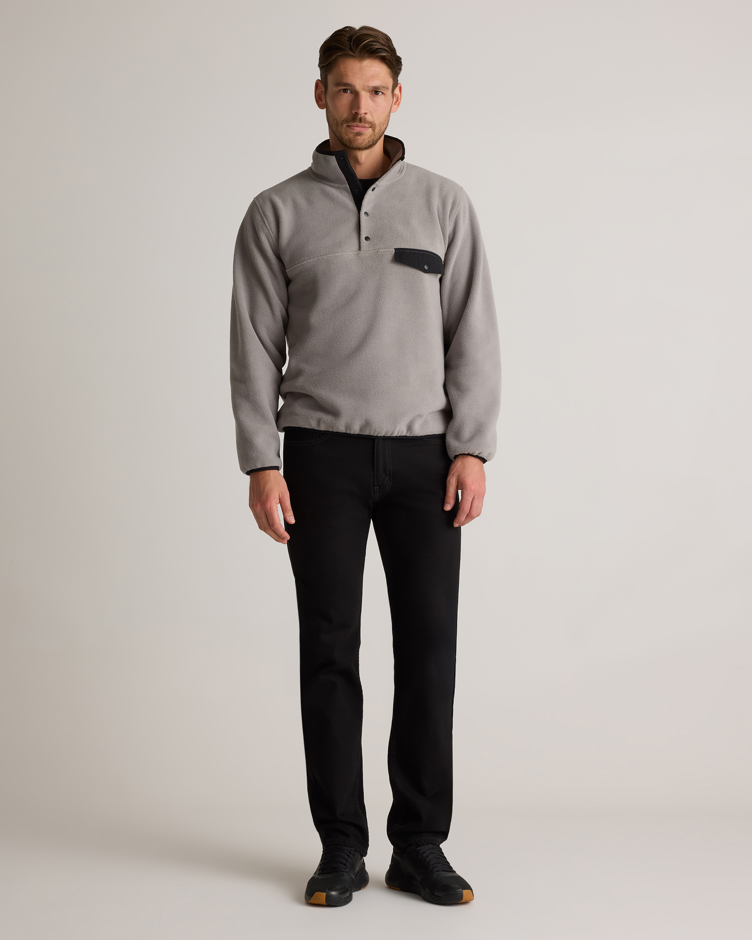 Polar Fleece Snap Pullover — Image 7