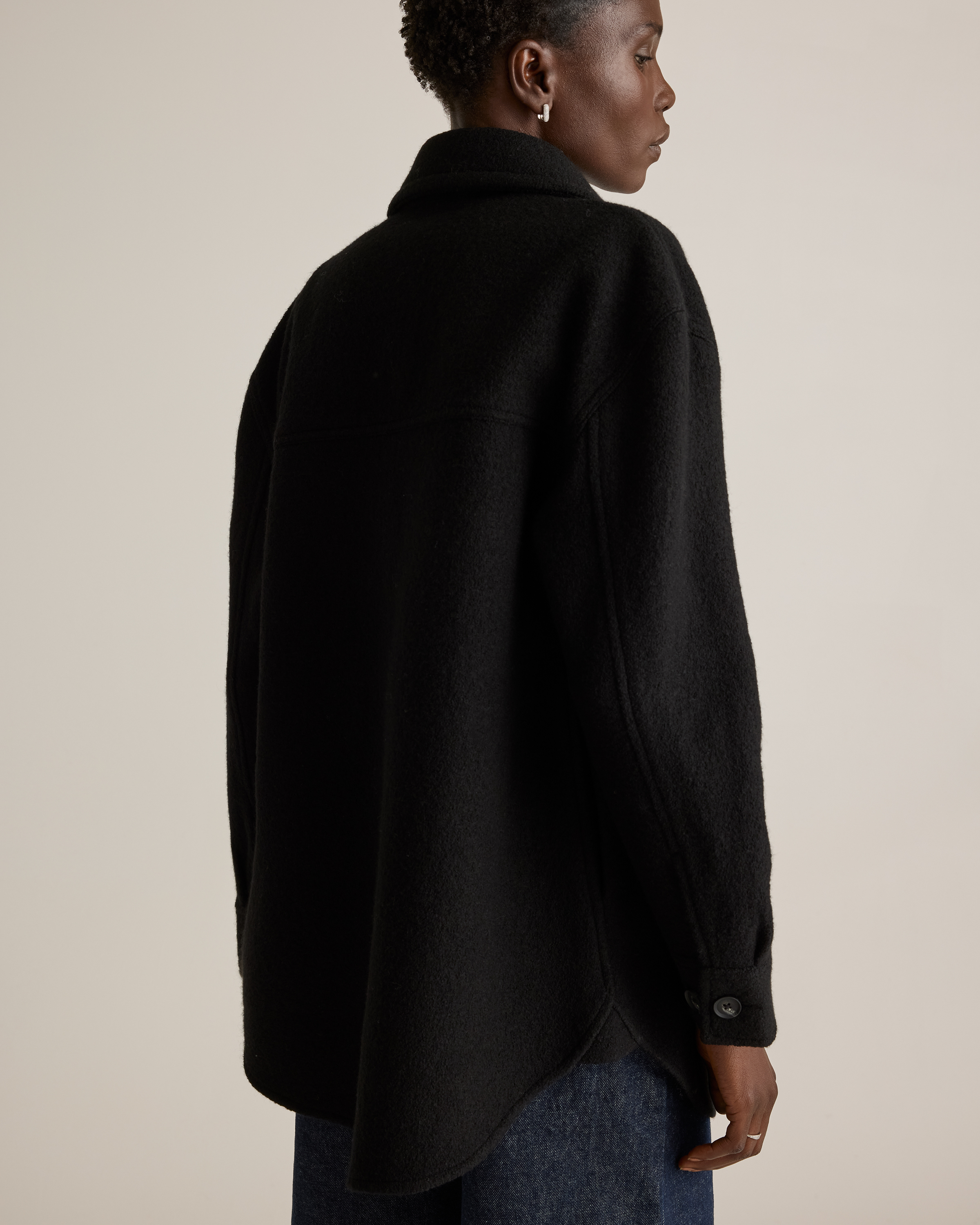 100% Merino Wool Shirt Jacket — Image 22