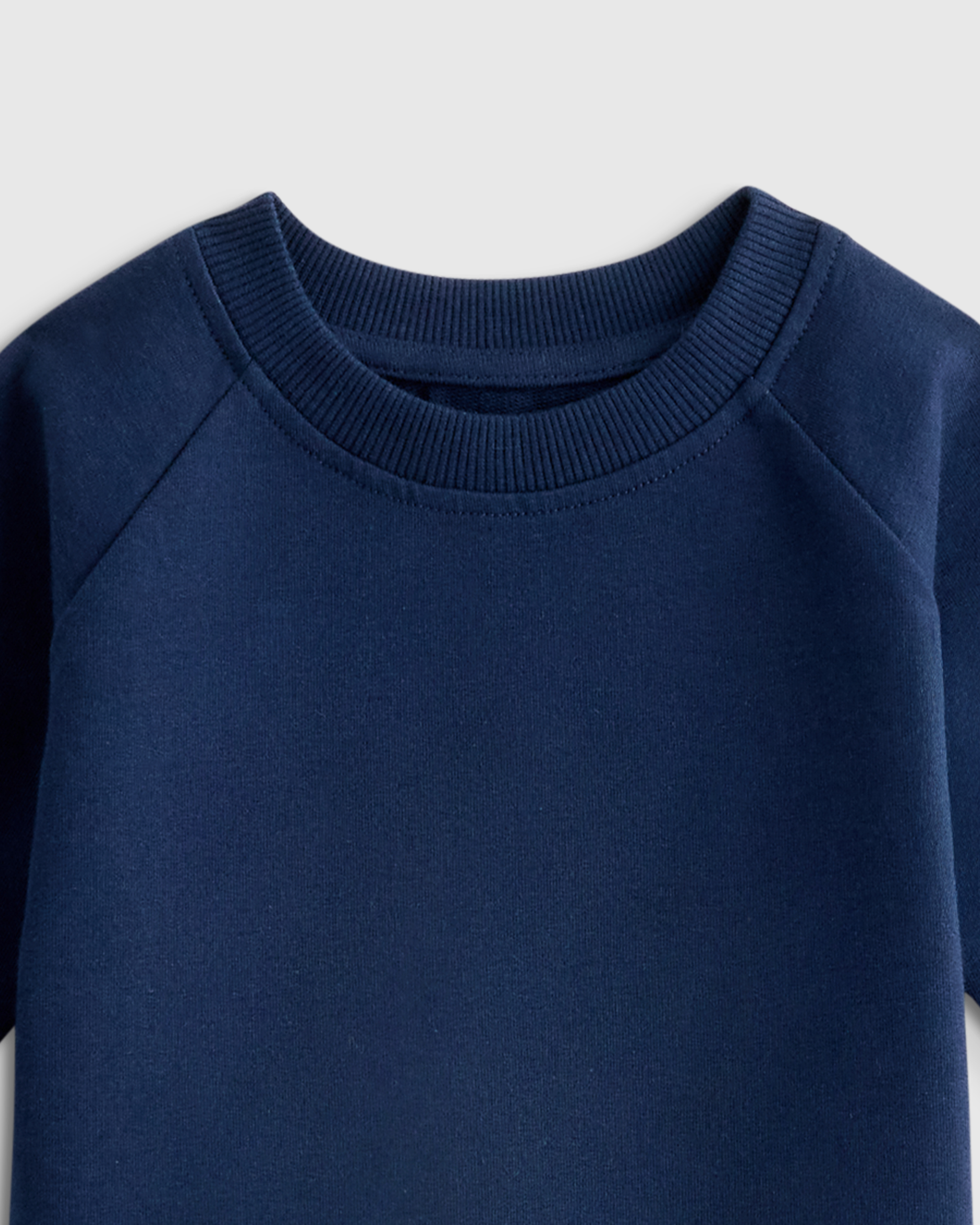 Organic Cotton French Terry Crew Neck Sweatshirt — Image 4