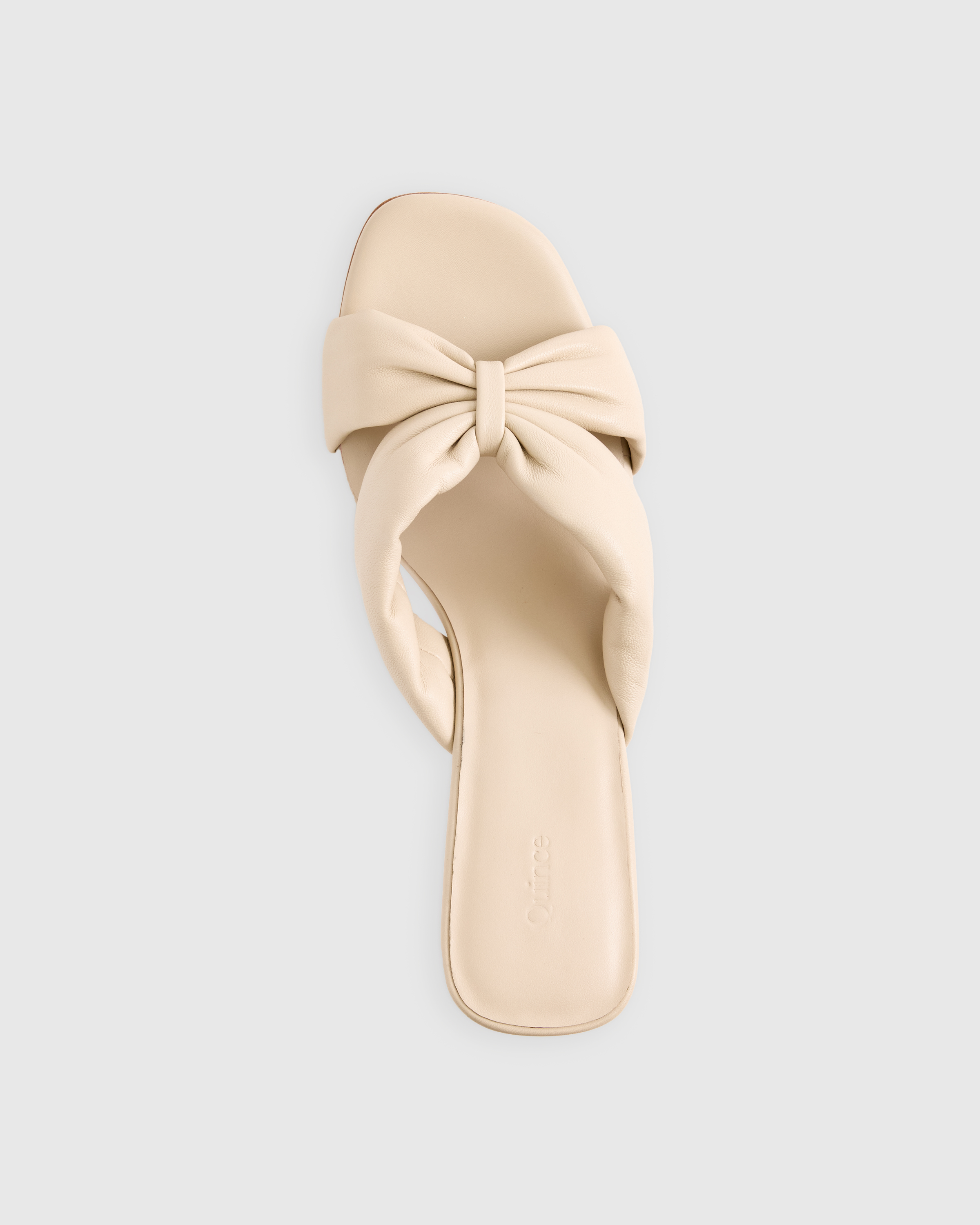 Italian Leather Twist Mid Heel Mule — Image 11