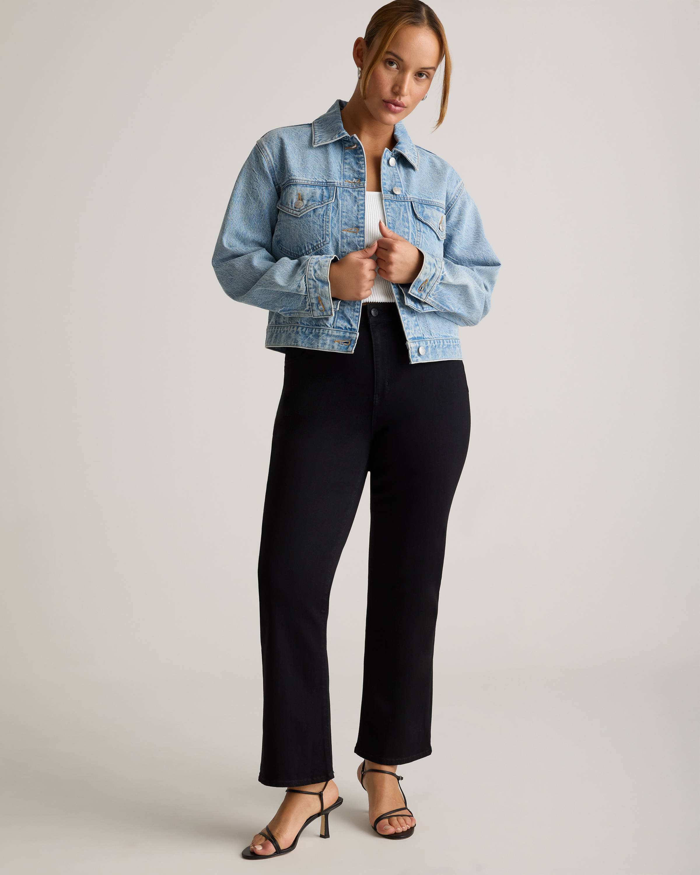 Bella Stretch Kick Flare Jeans — Image 160