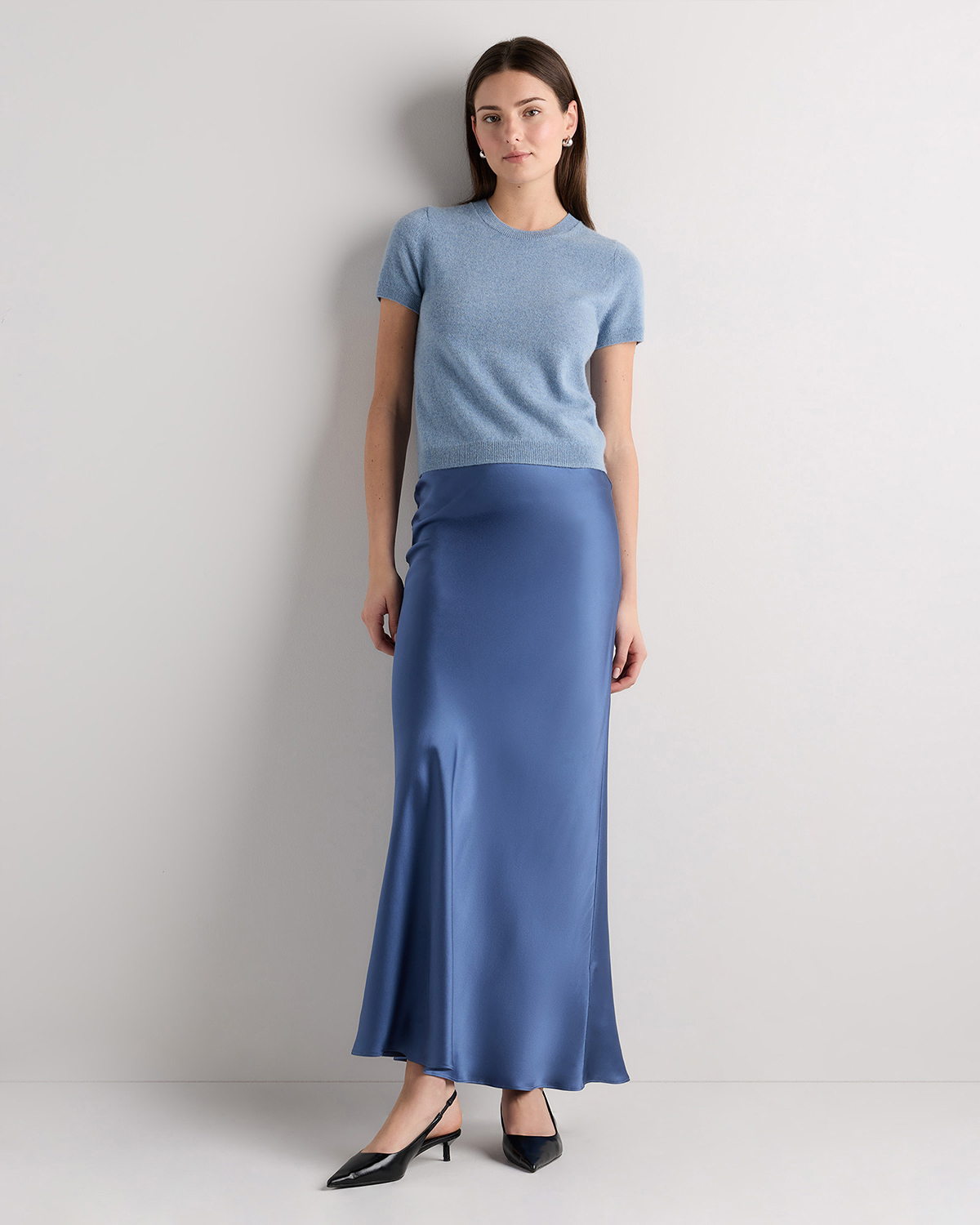 100% Washable Silk Maxi Skirt — Image 66