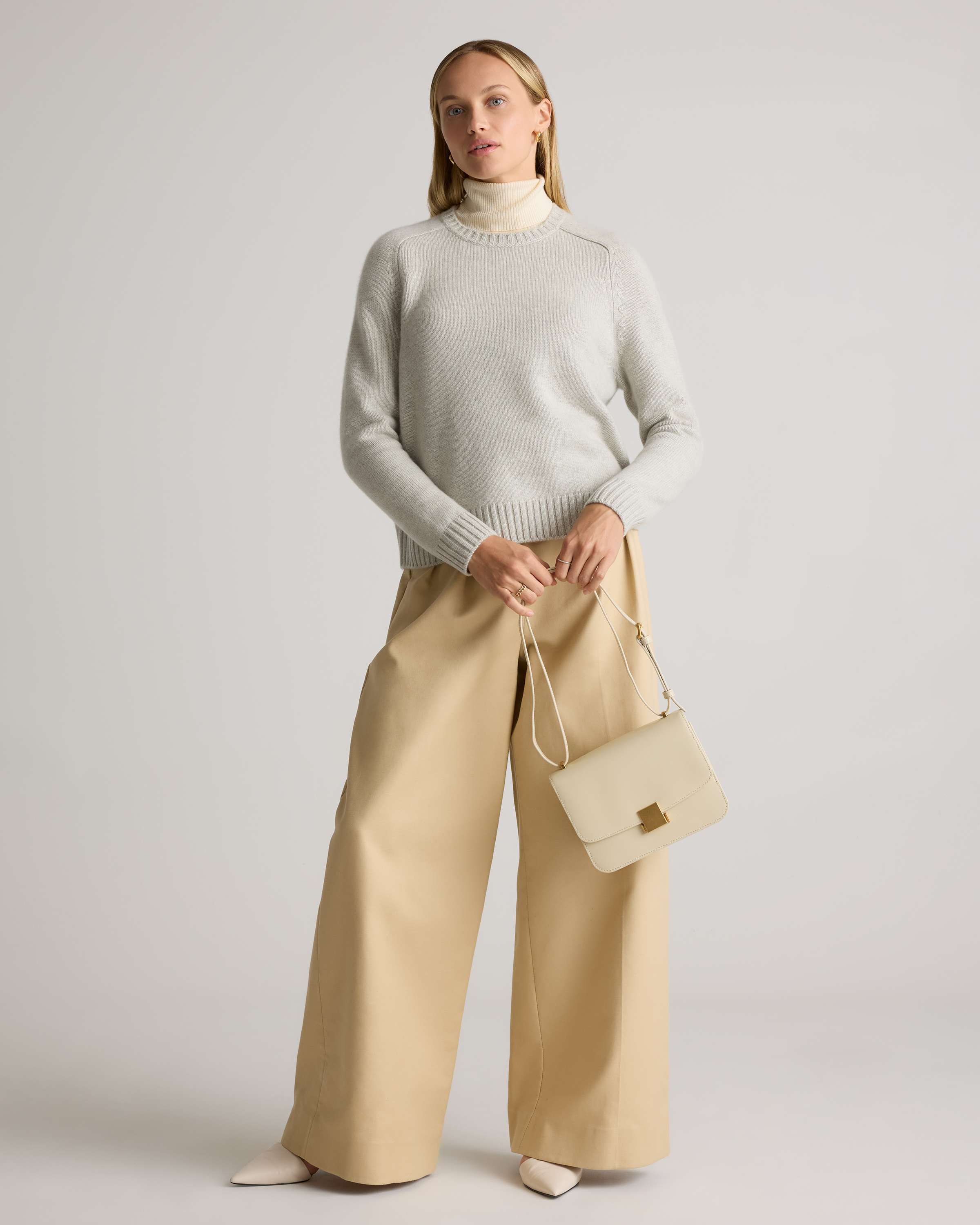 Luxe Baby Cashmere Crewneck Sweater — Image 17