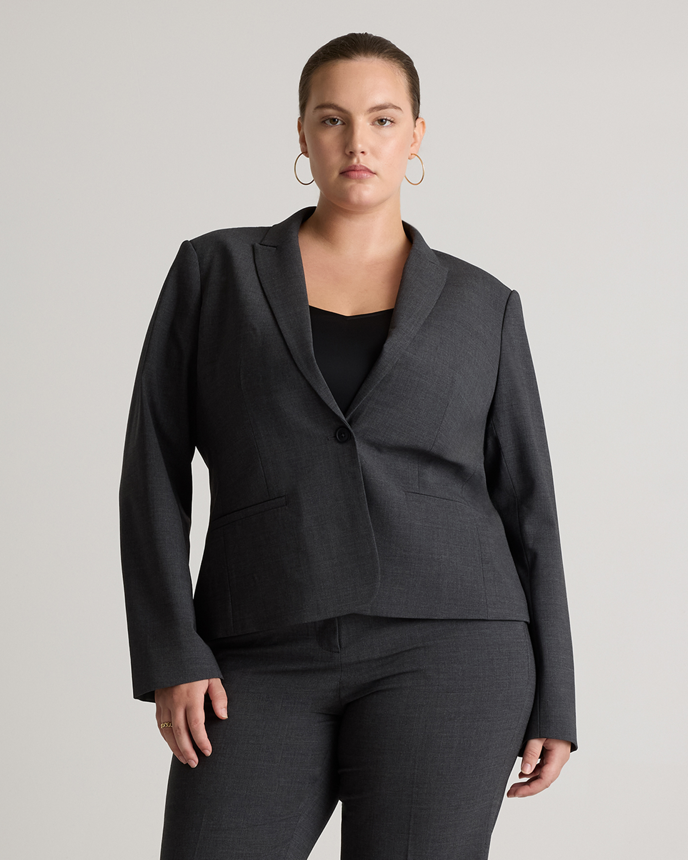 Italian Wool Tailored Blazer — Image 18