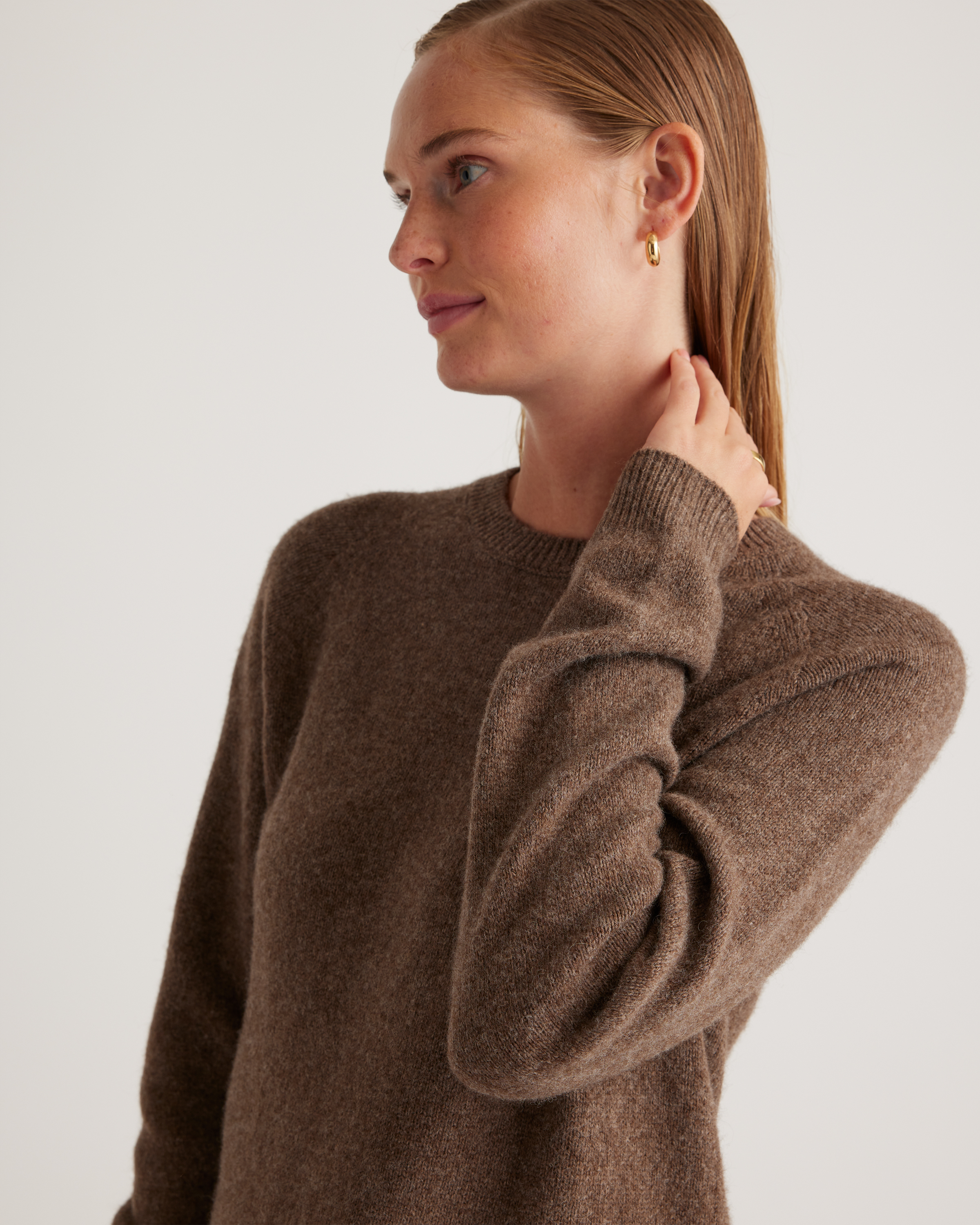 100% Yak Wool Crewneck Sweater — Image 4