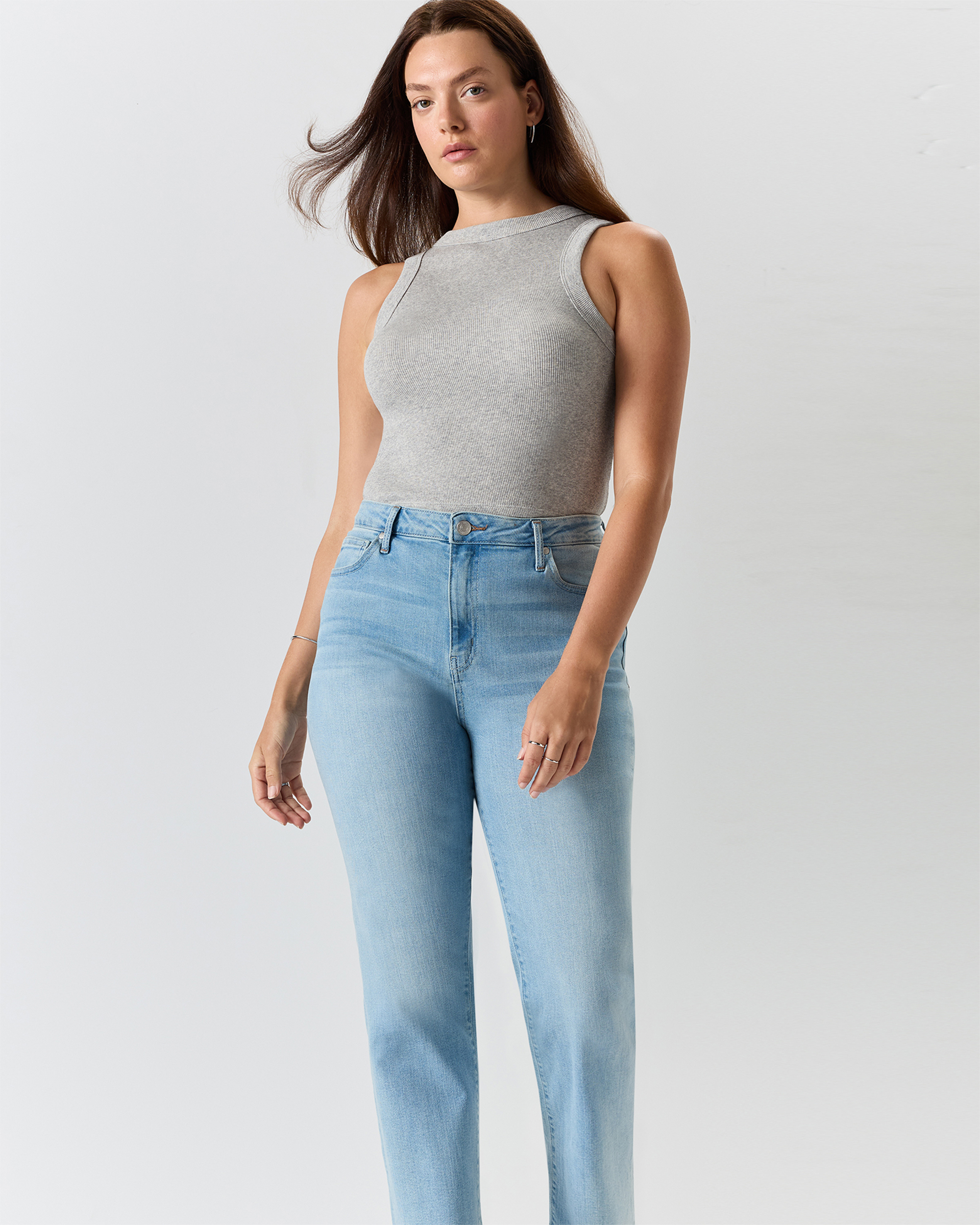 Bella Stretch Straight Jeans — Image 117