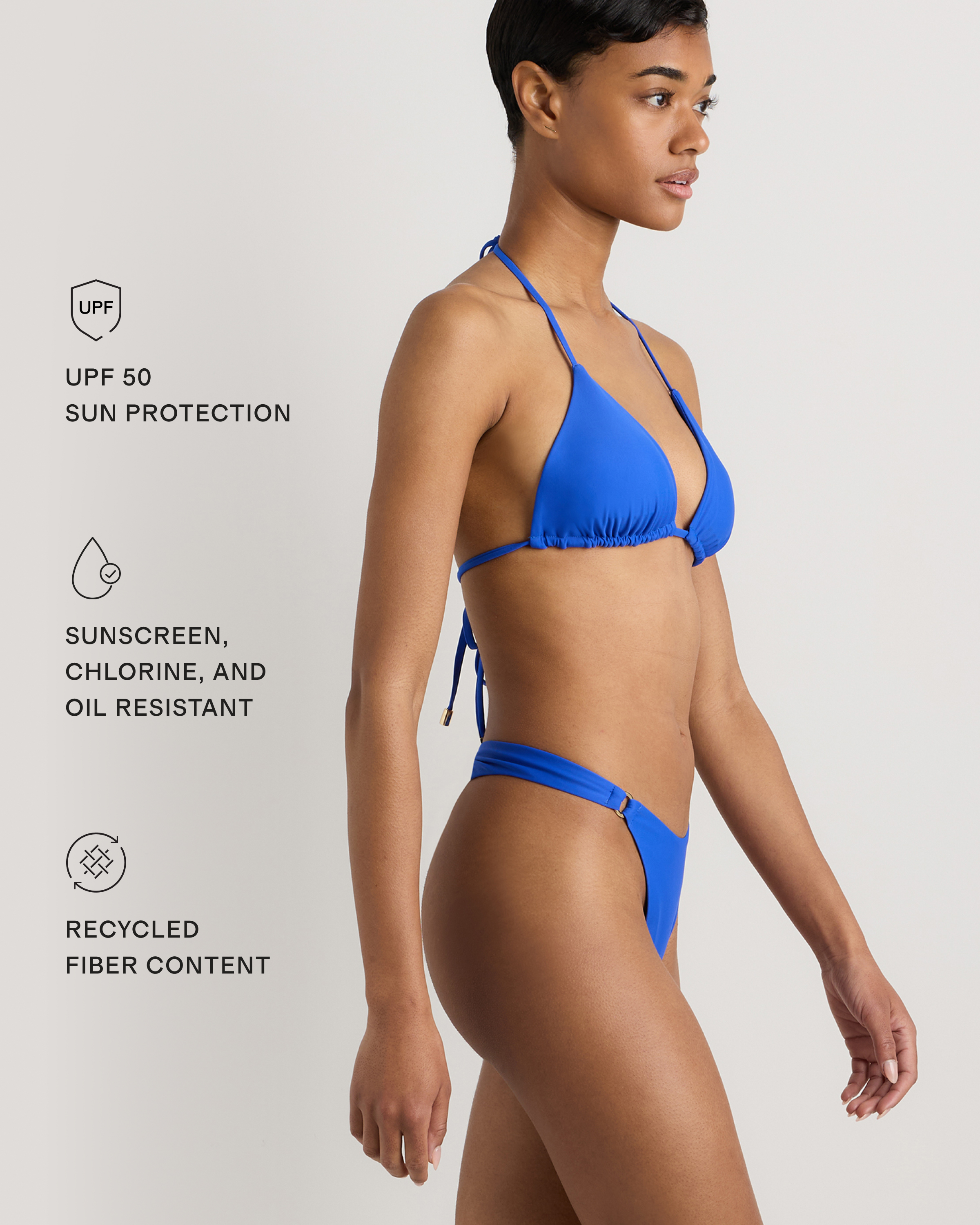 Italian Triangle Bikini Top — Image 20