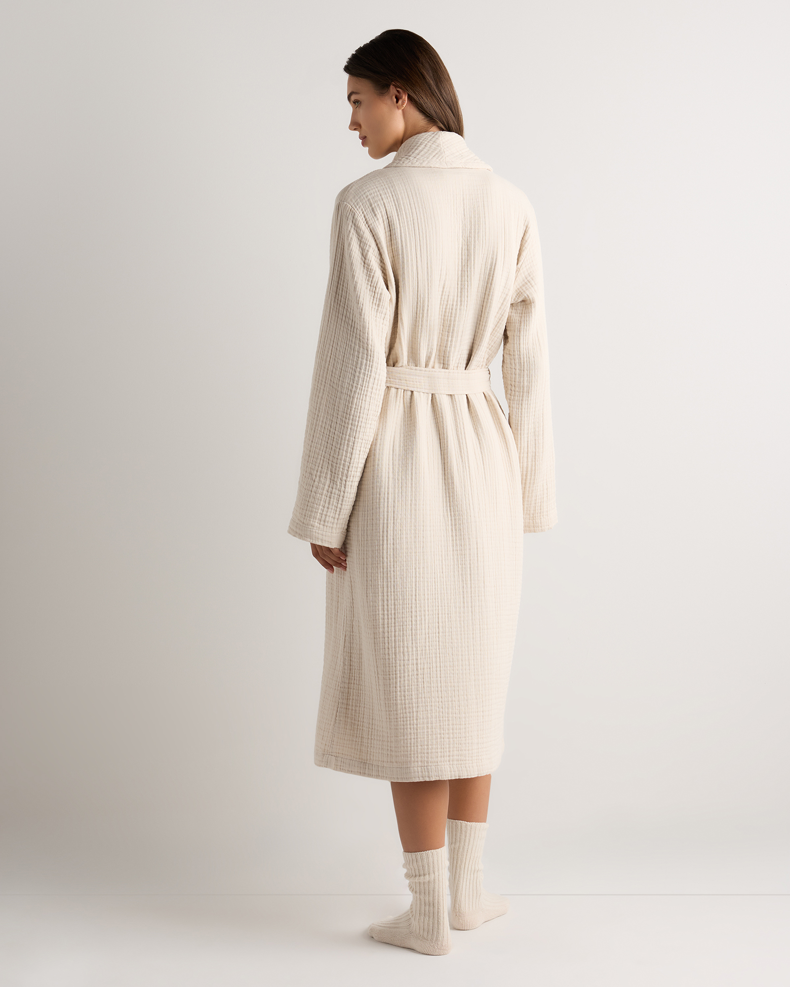 Soft Layered Turkish Cotton Robe — Image 20