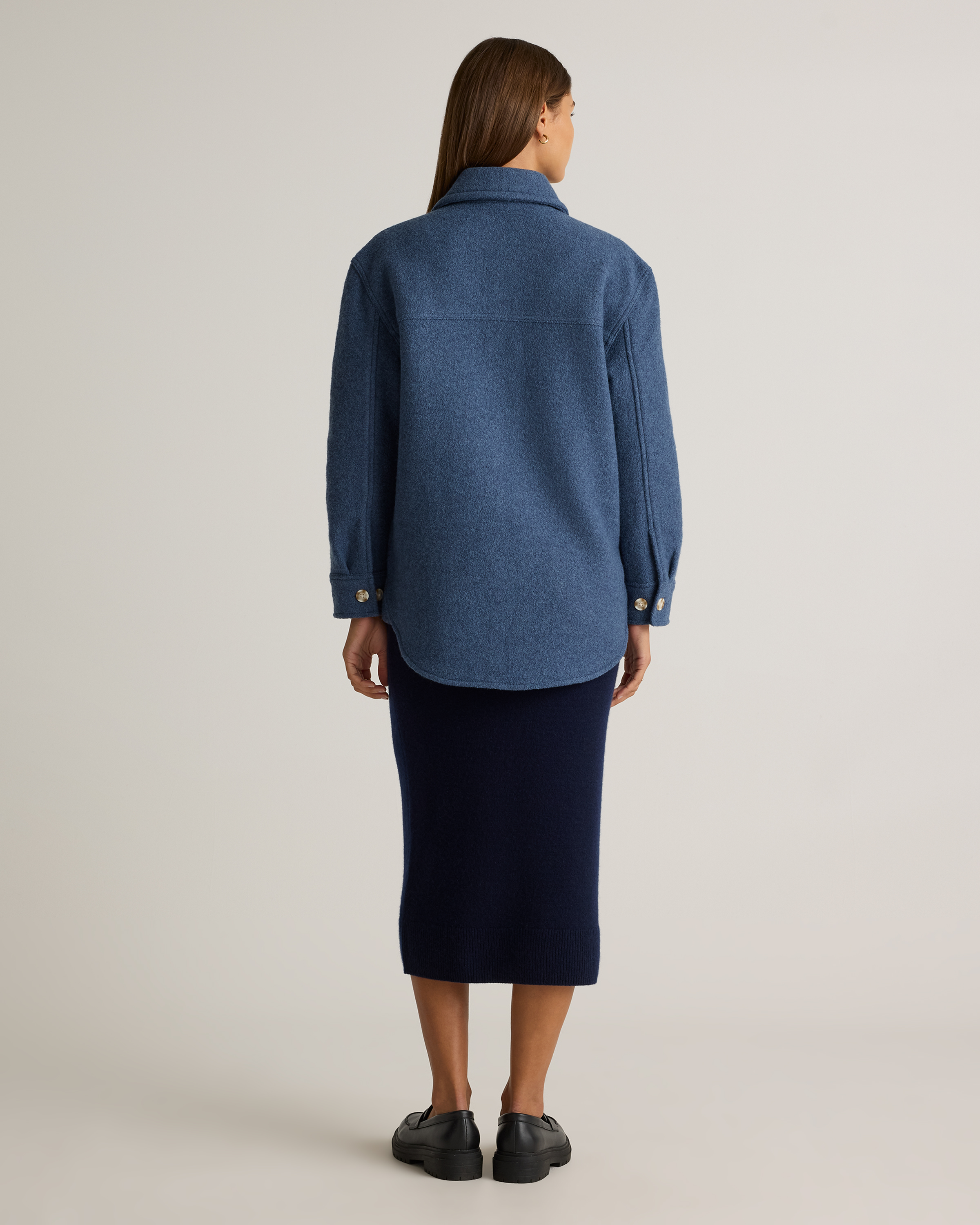 100% Merino Wool Shirt Jacket — Image 23