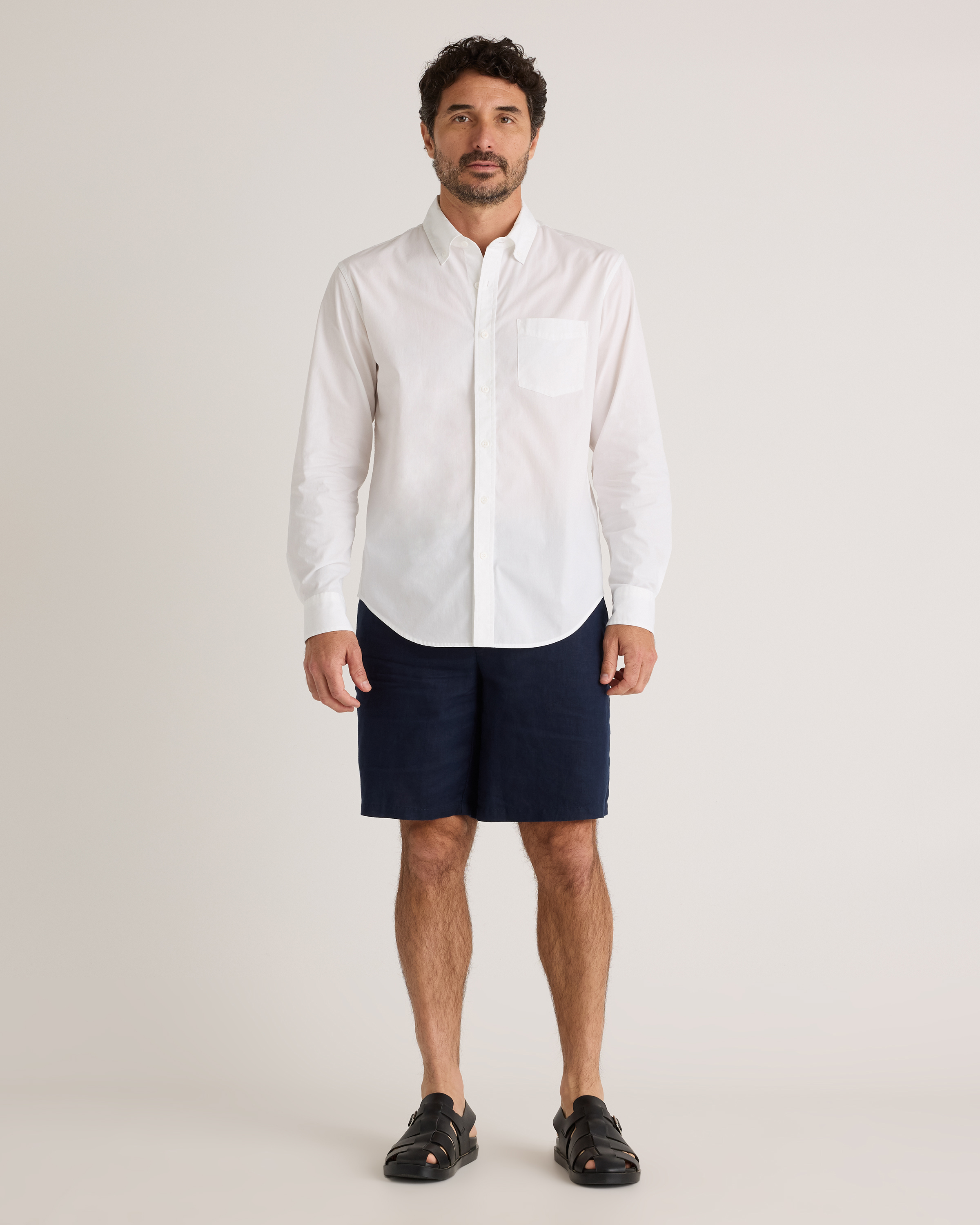 Organic Cotton Stretch Poplin Shirt — Image 21