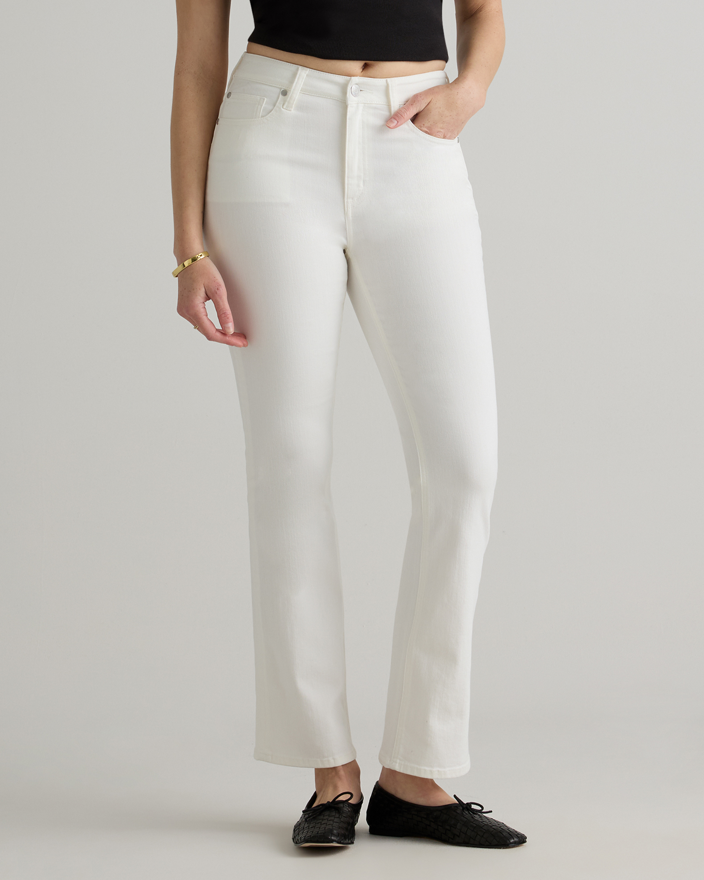 Bella Stretch Kick Flare Jeans — Image 131