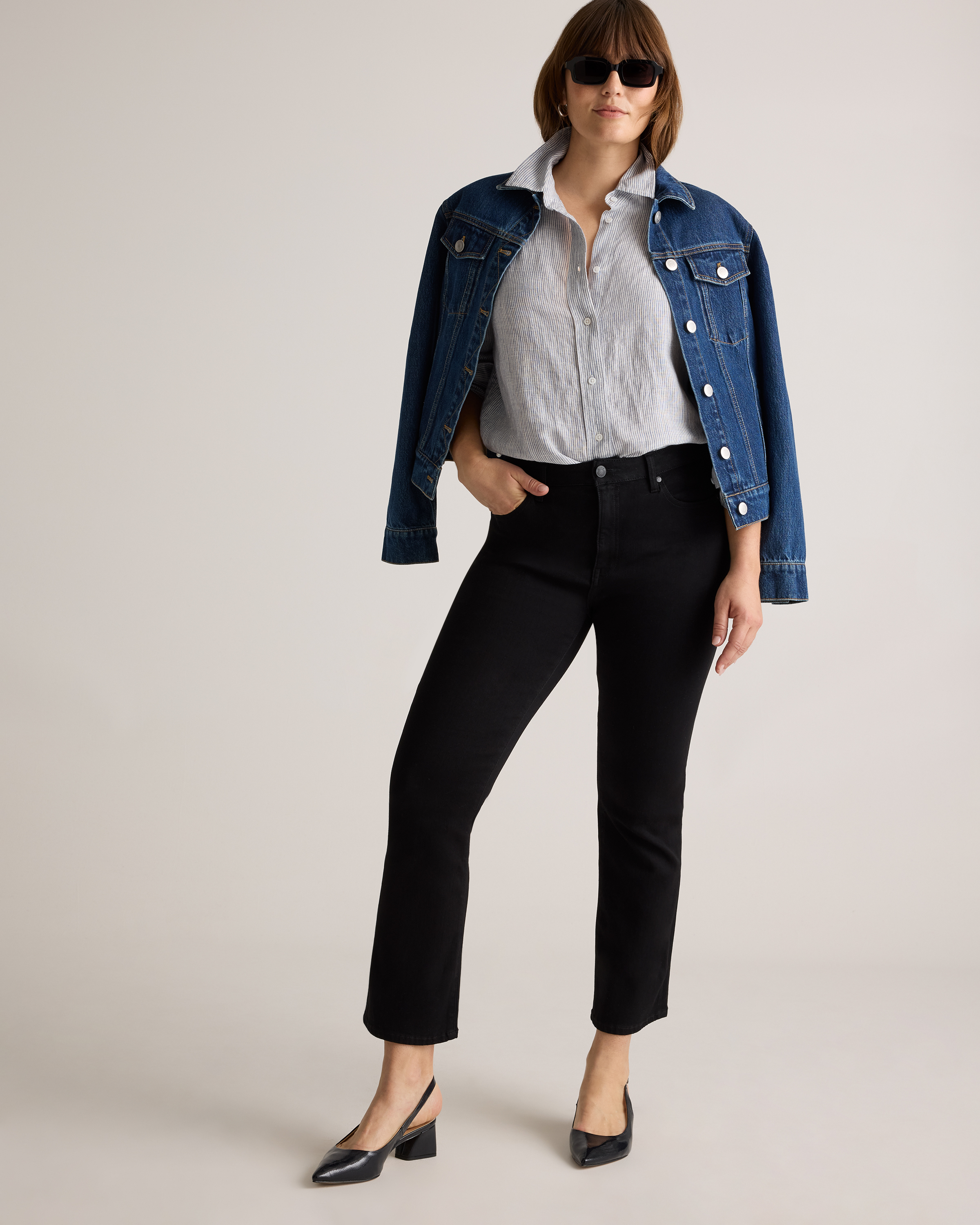 Bella Stretch Kick Flare Jeans — Image 79