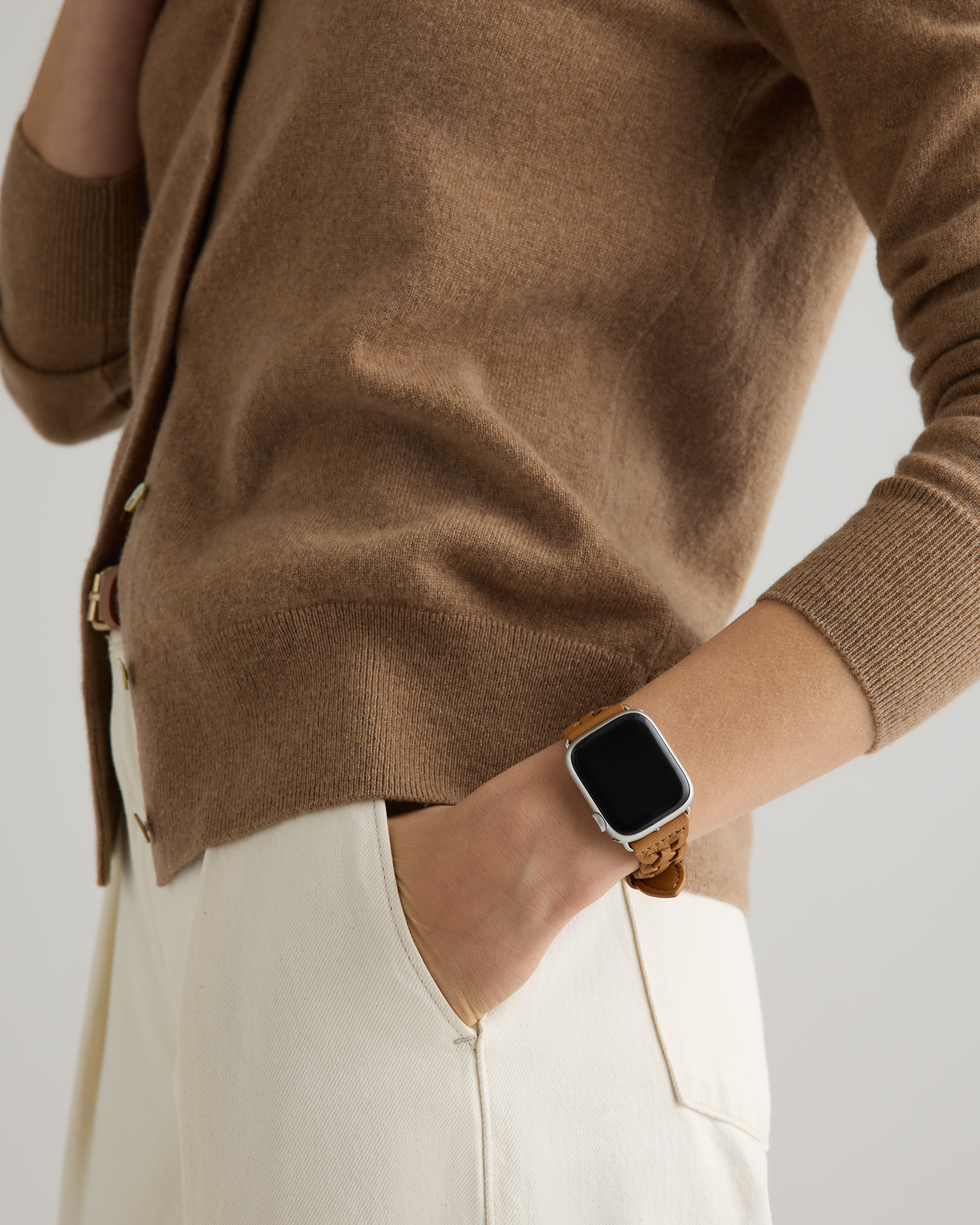 Braided Leather Smartwatch Band — Image 9