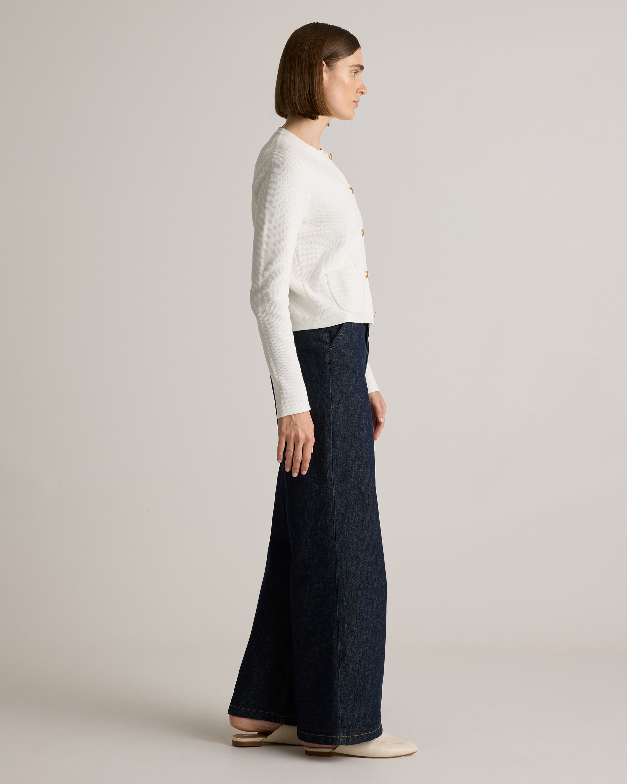 100% Organic Cotton Sweater Jacket — Image 9