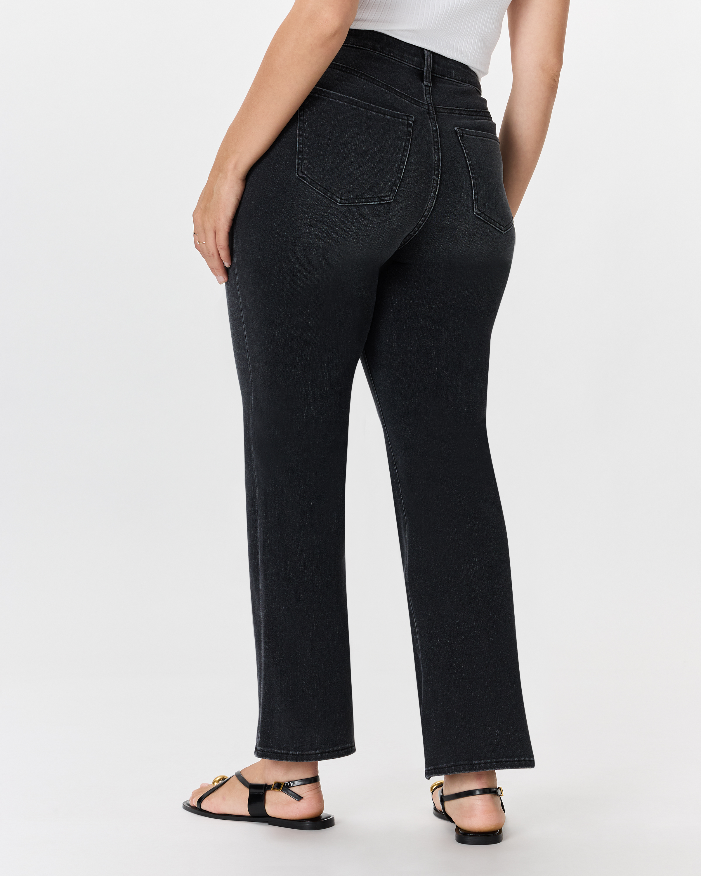 Bella Stretch Kick Flare Jeans — Image 64