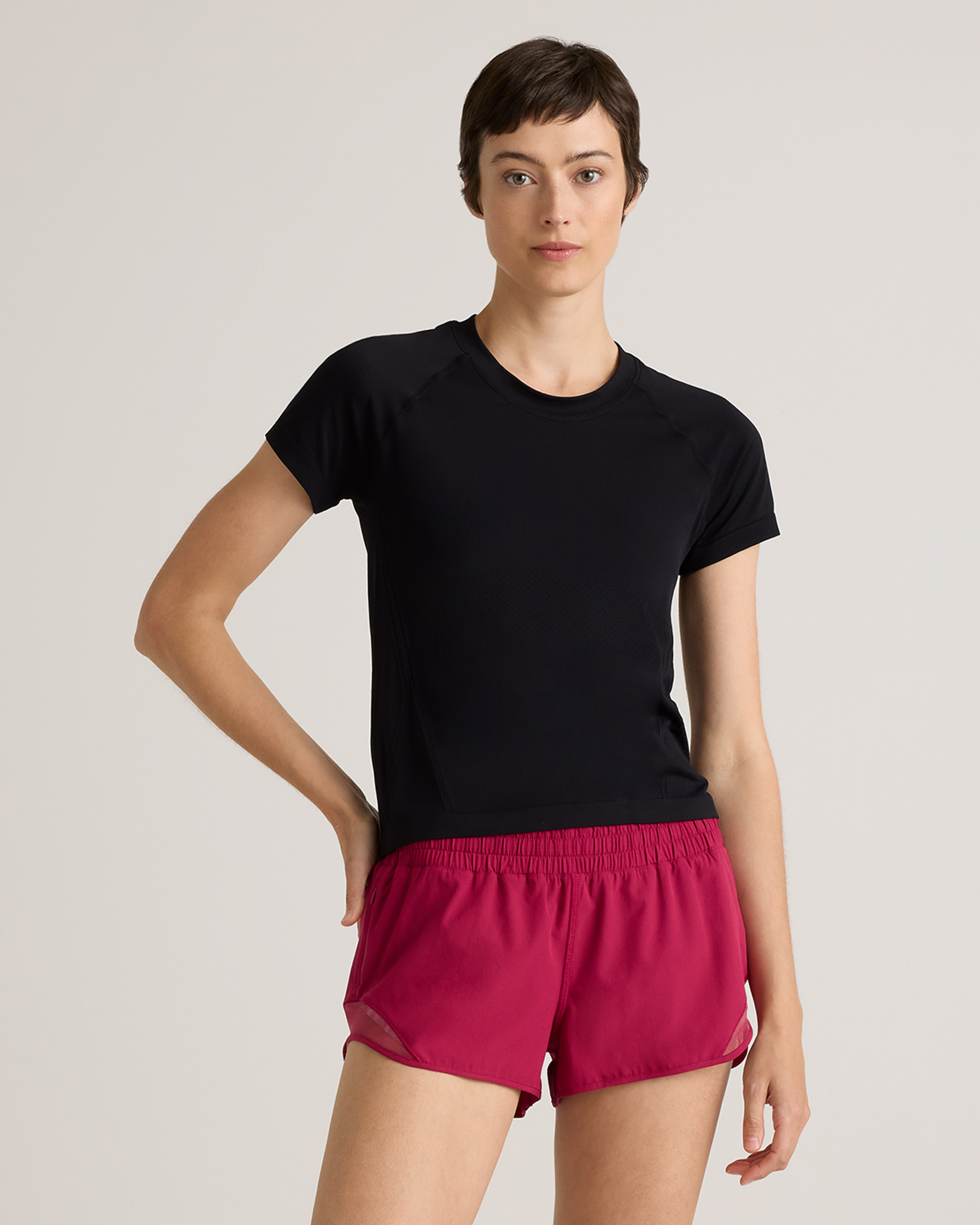 Seamless Waist-Length Tee — Image 19
