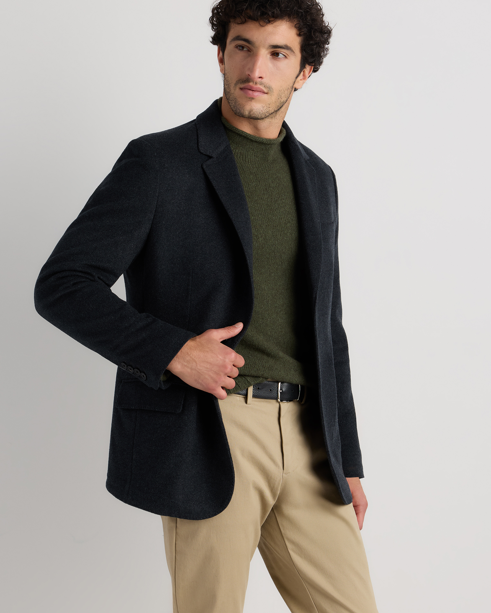 100% Mongolian Cashmere Blazer — Image 19