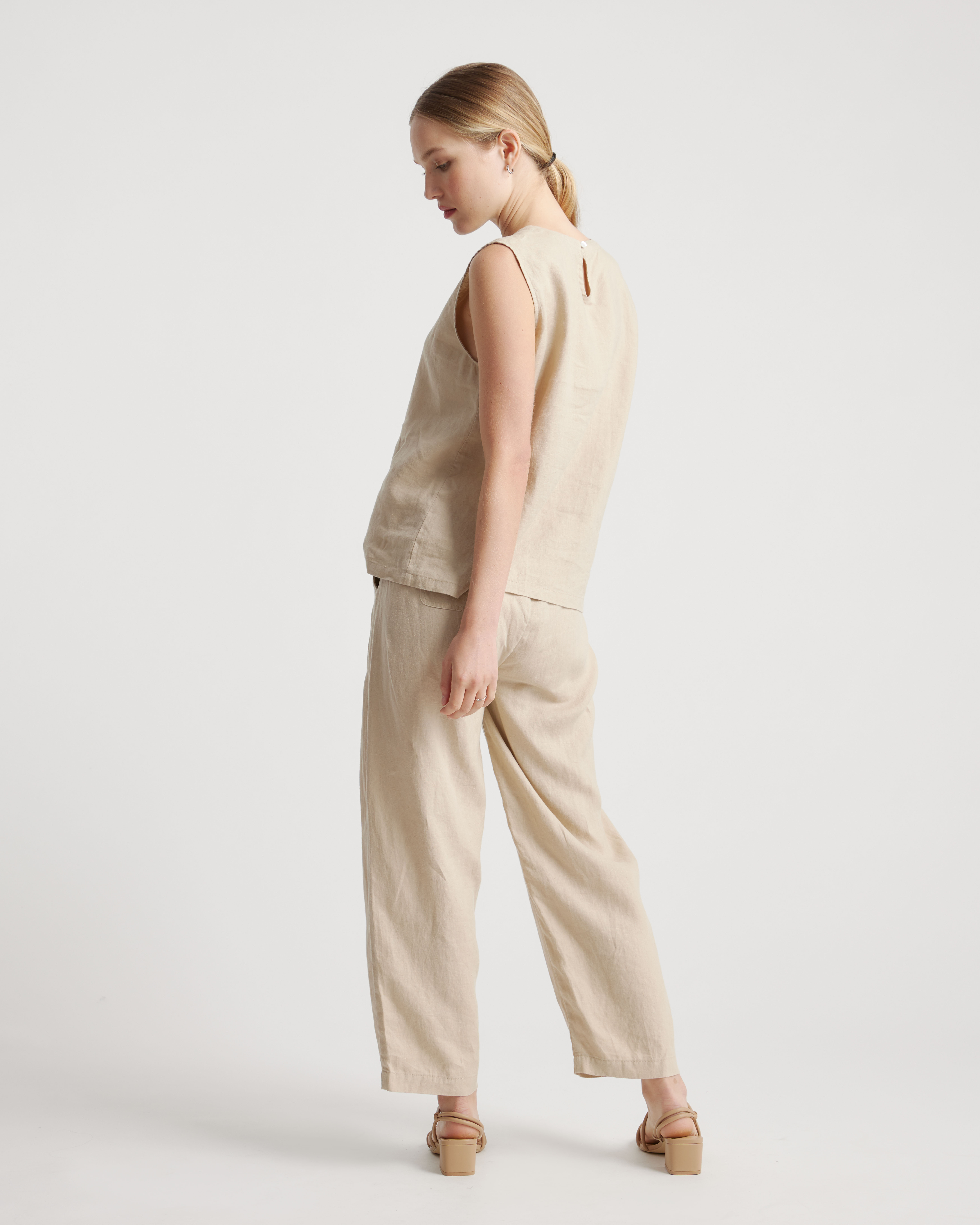 100% European Linen Tank — Image 11