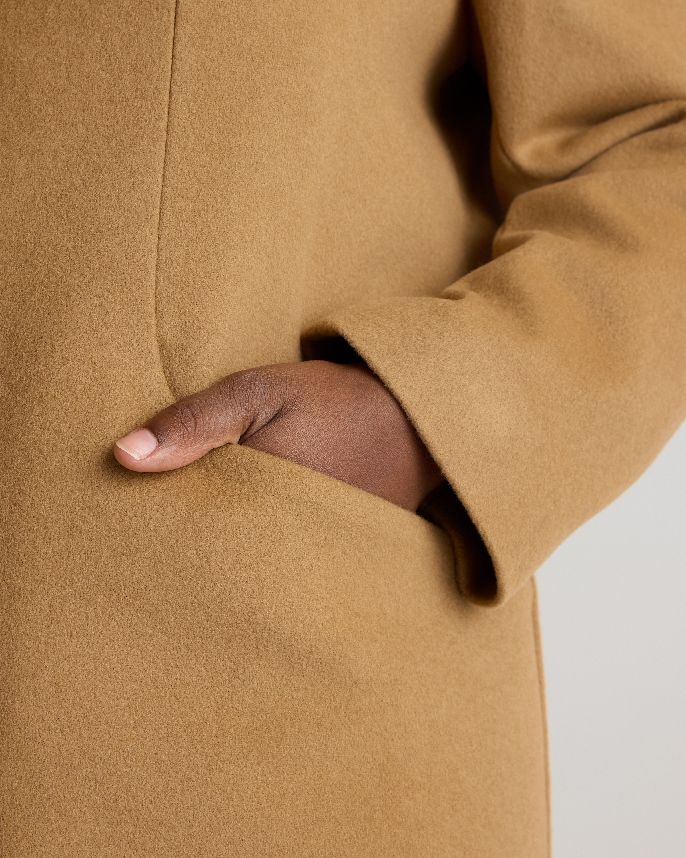 Italian Wool Cocoon Coat — Image 4