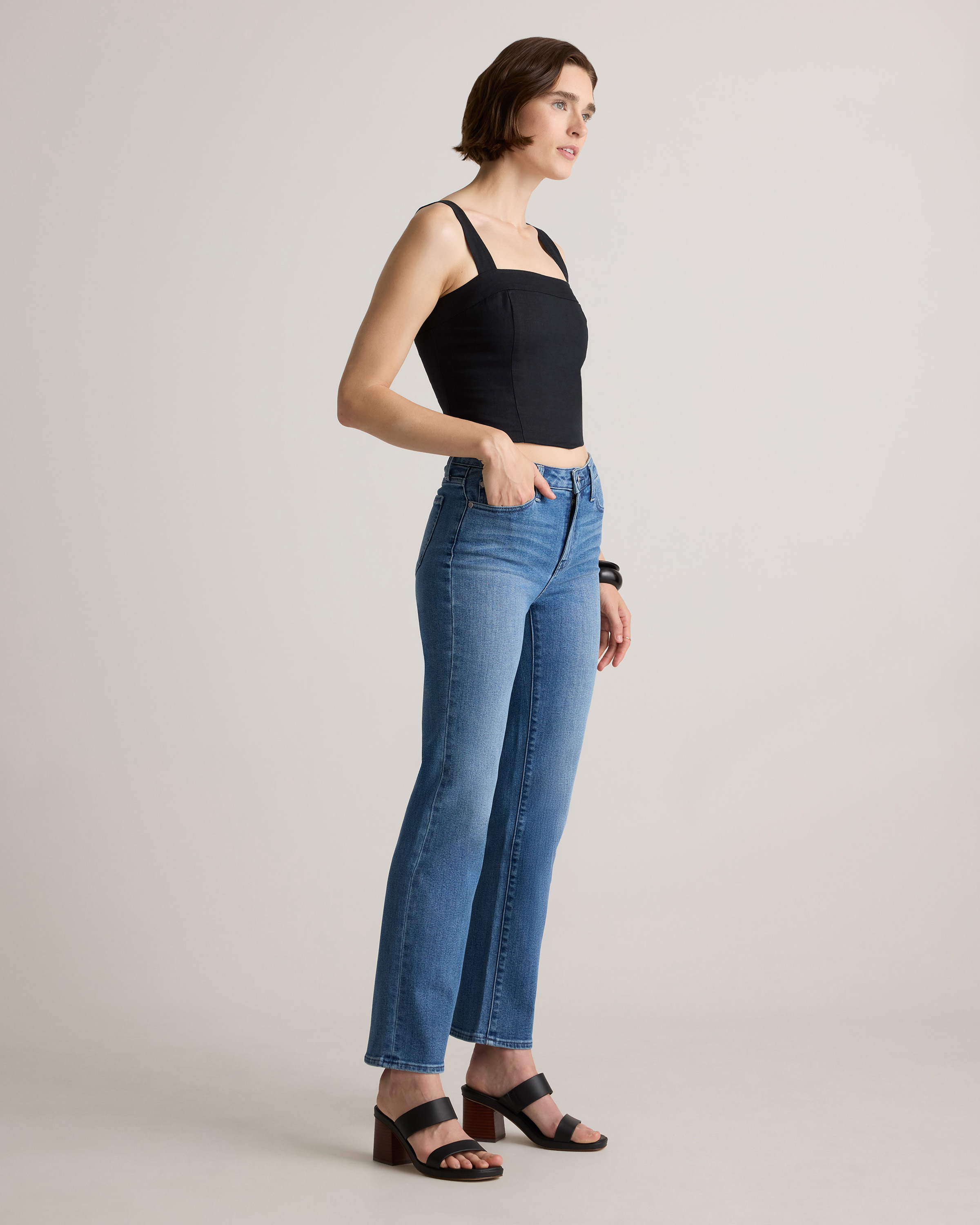 Bella Stretch Straight Jeans — Image 161