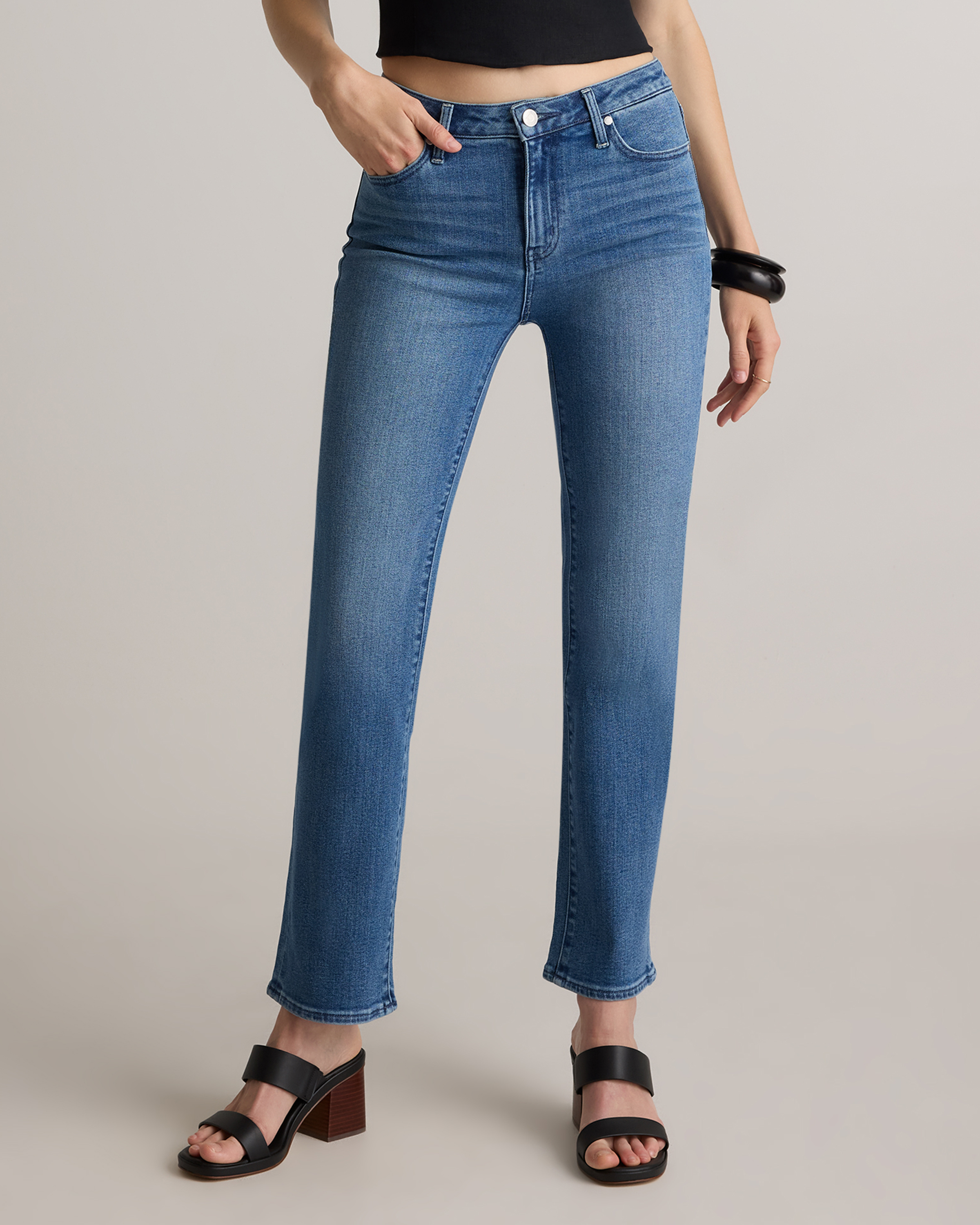 Bella Stretch Straight Jeans — Image 114
