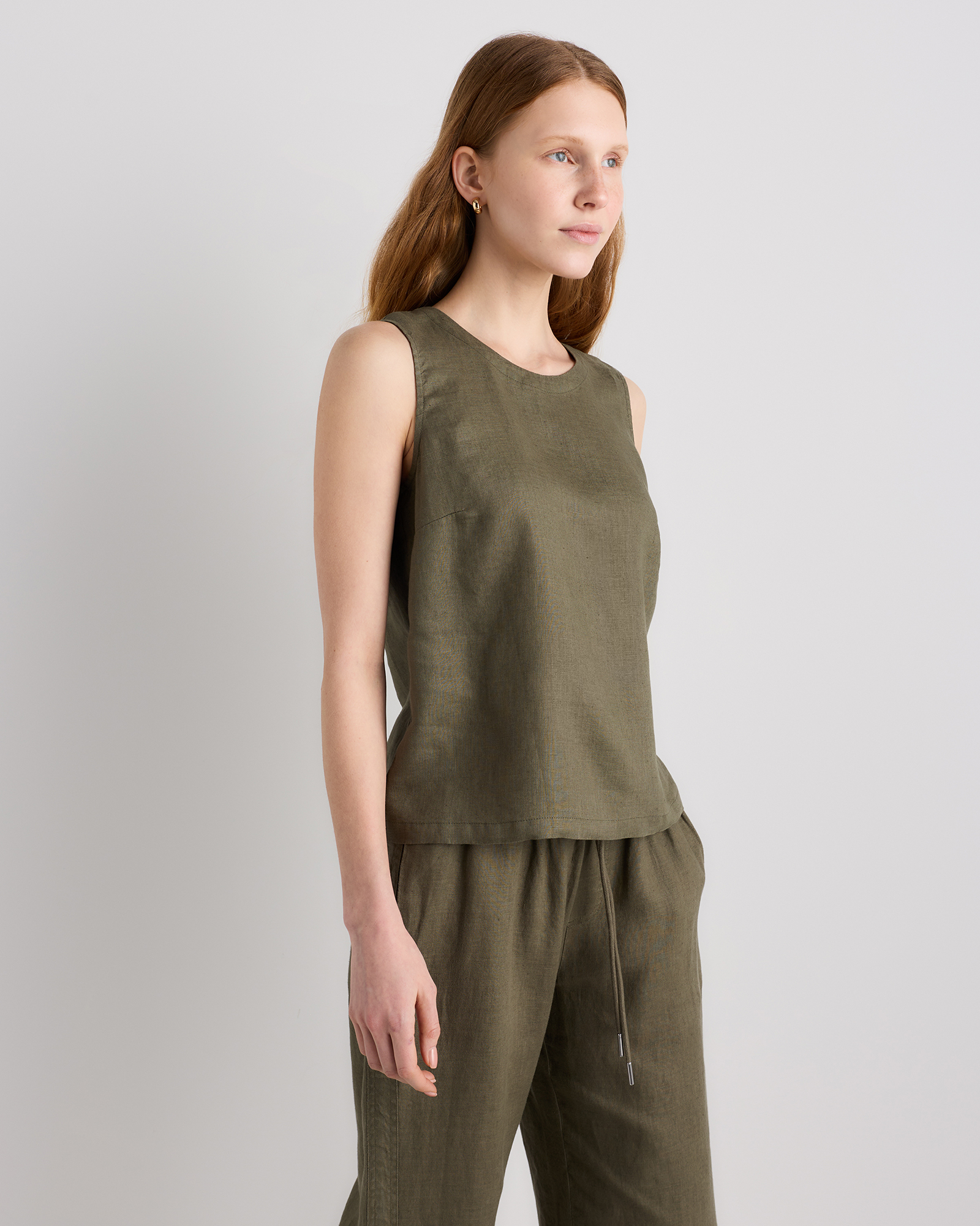 100% European Linen Tank — Image 48