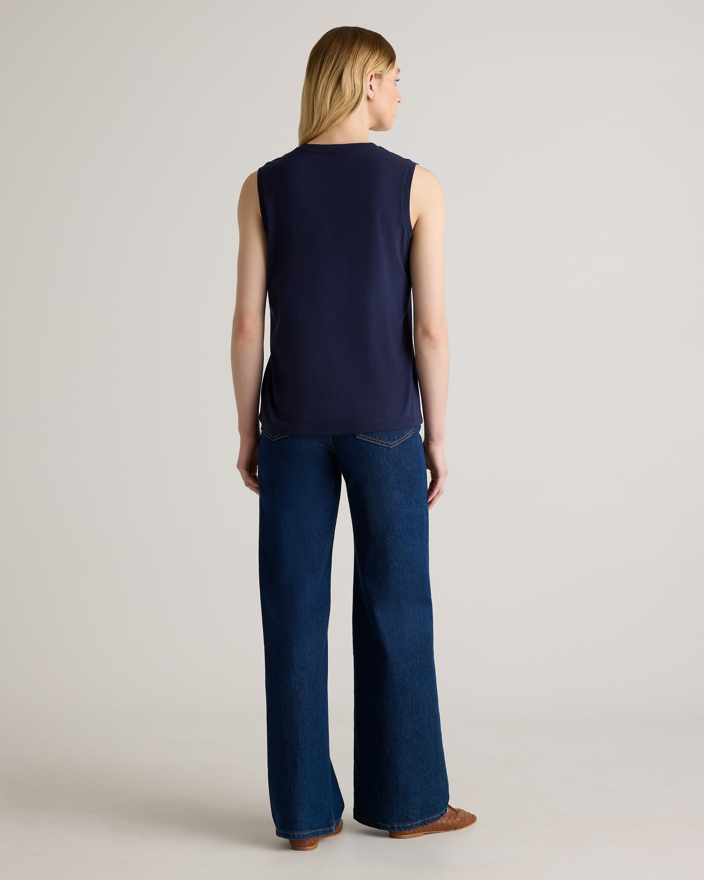Cotton Modal Muscle Tank — Image 34