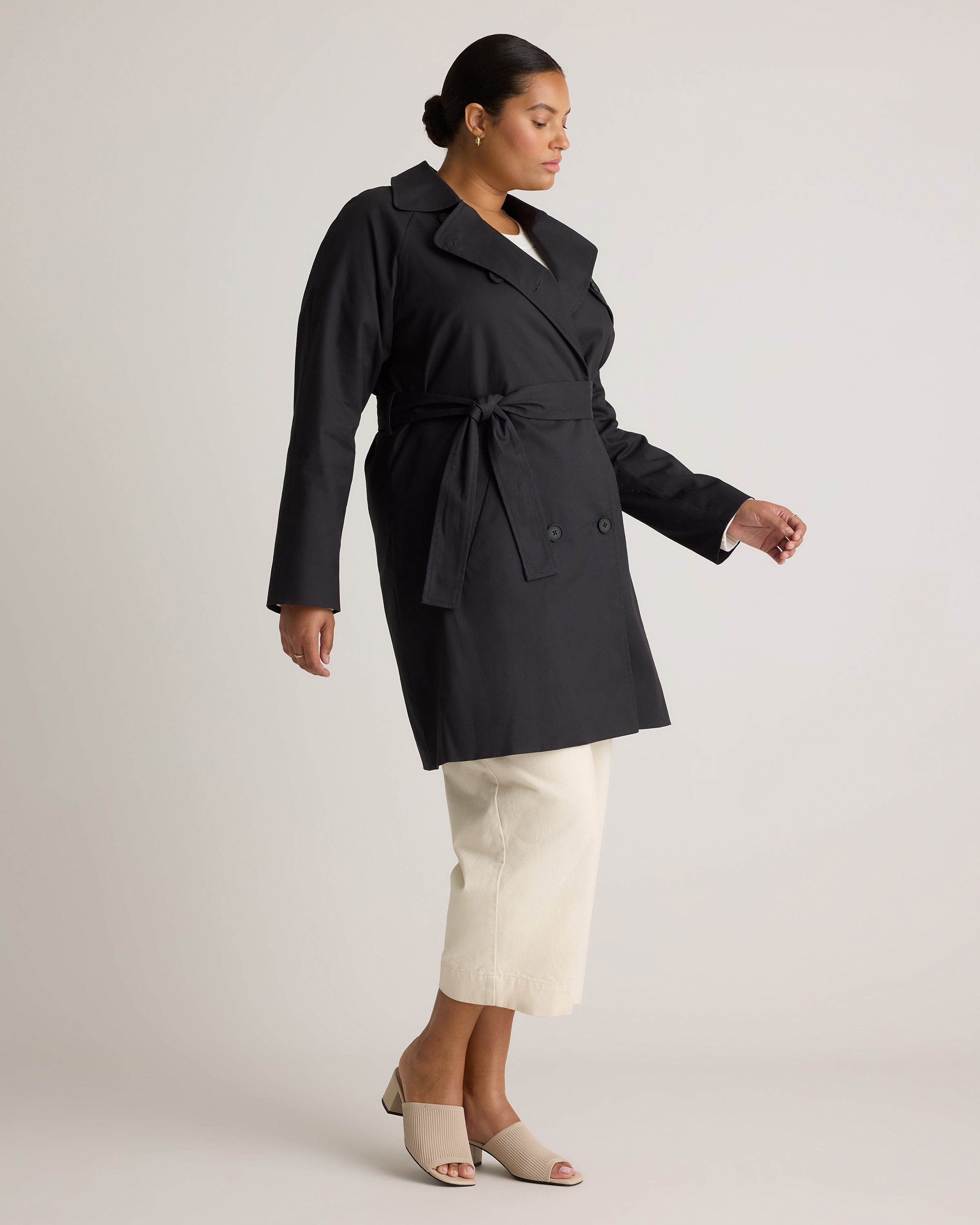 Comfort Stretch Trench Coat — Image 14