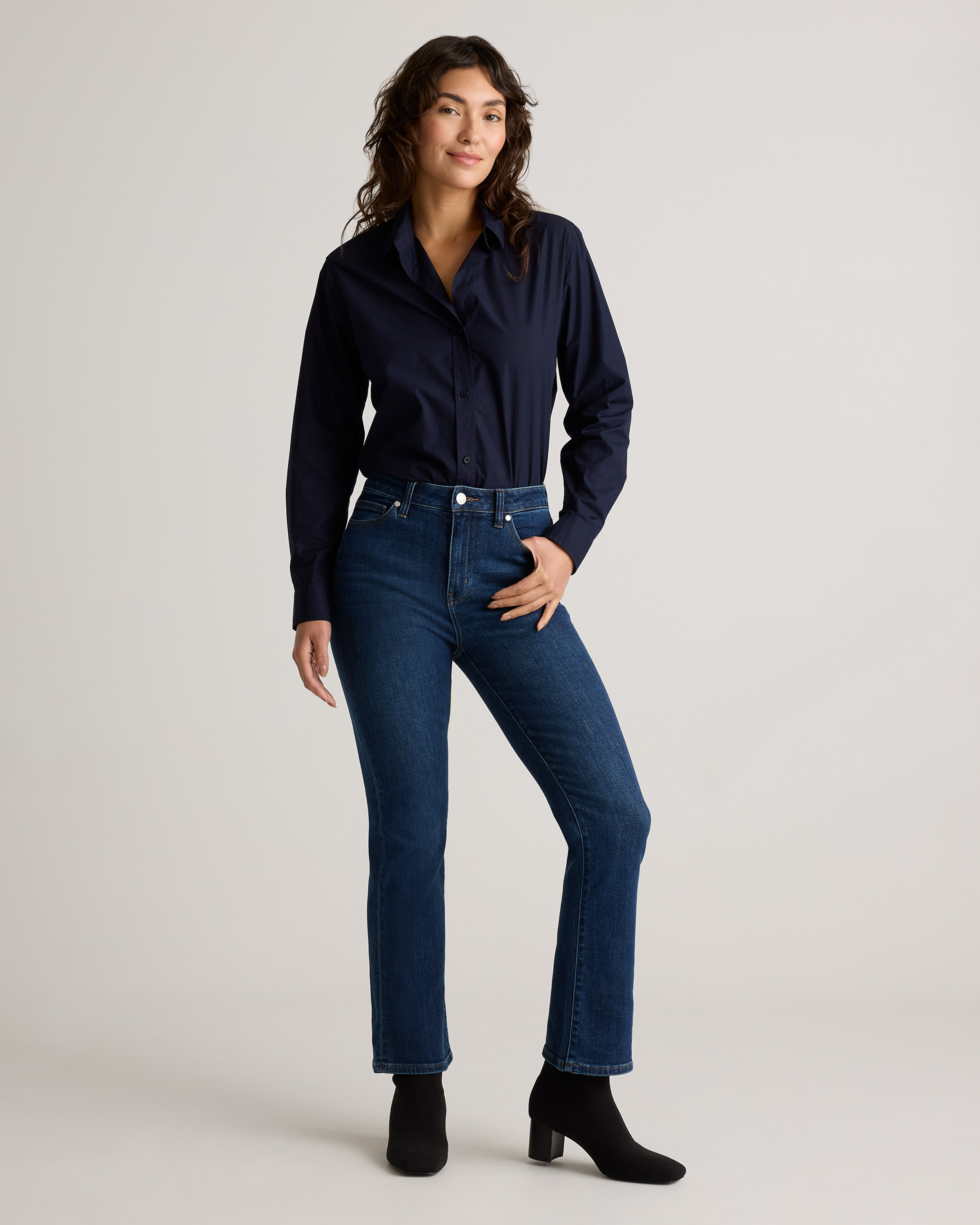 Bella Stretch Kick Flare Jeans — Image 167