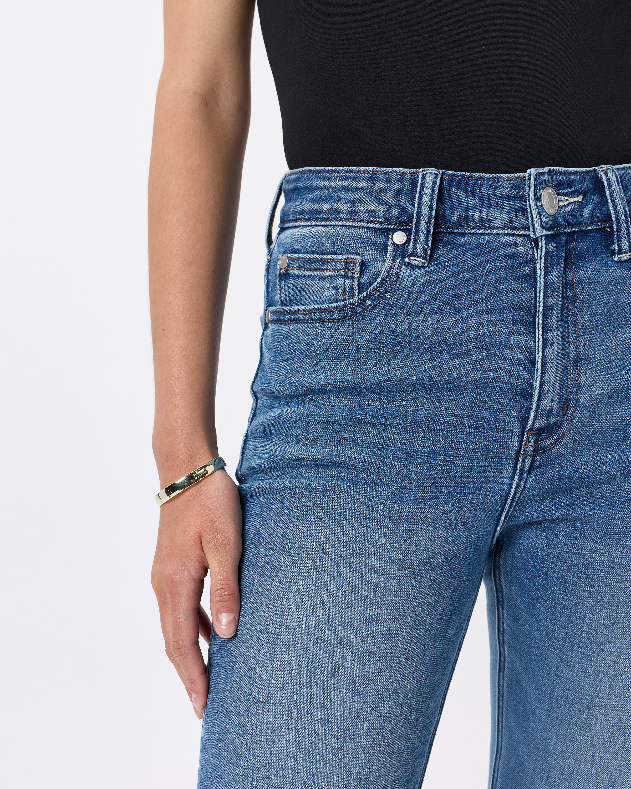 Bella Stretch Kick Flare Jeans — Image 20