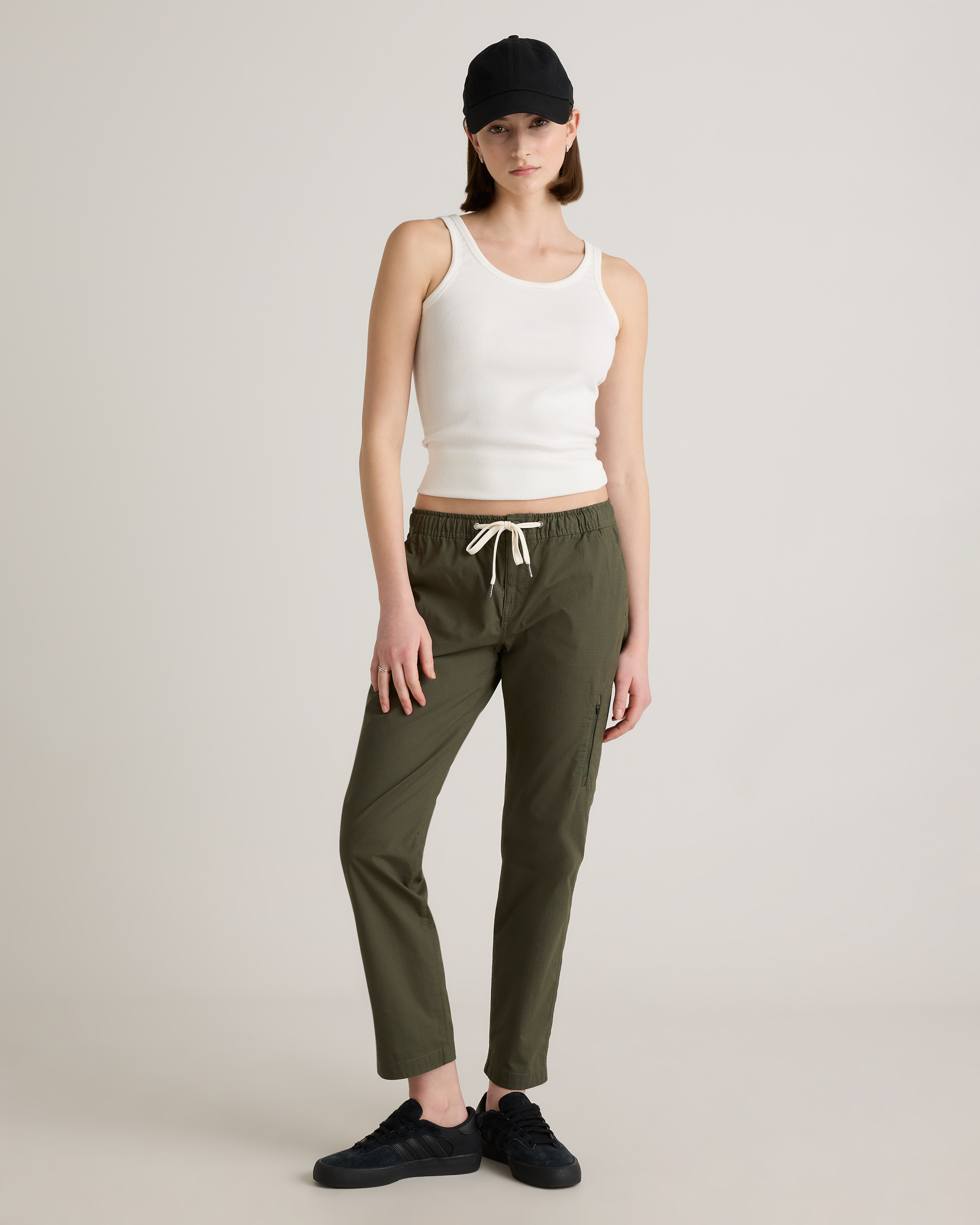 Organic Stretch Ripstop Straight Pants — Image 22