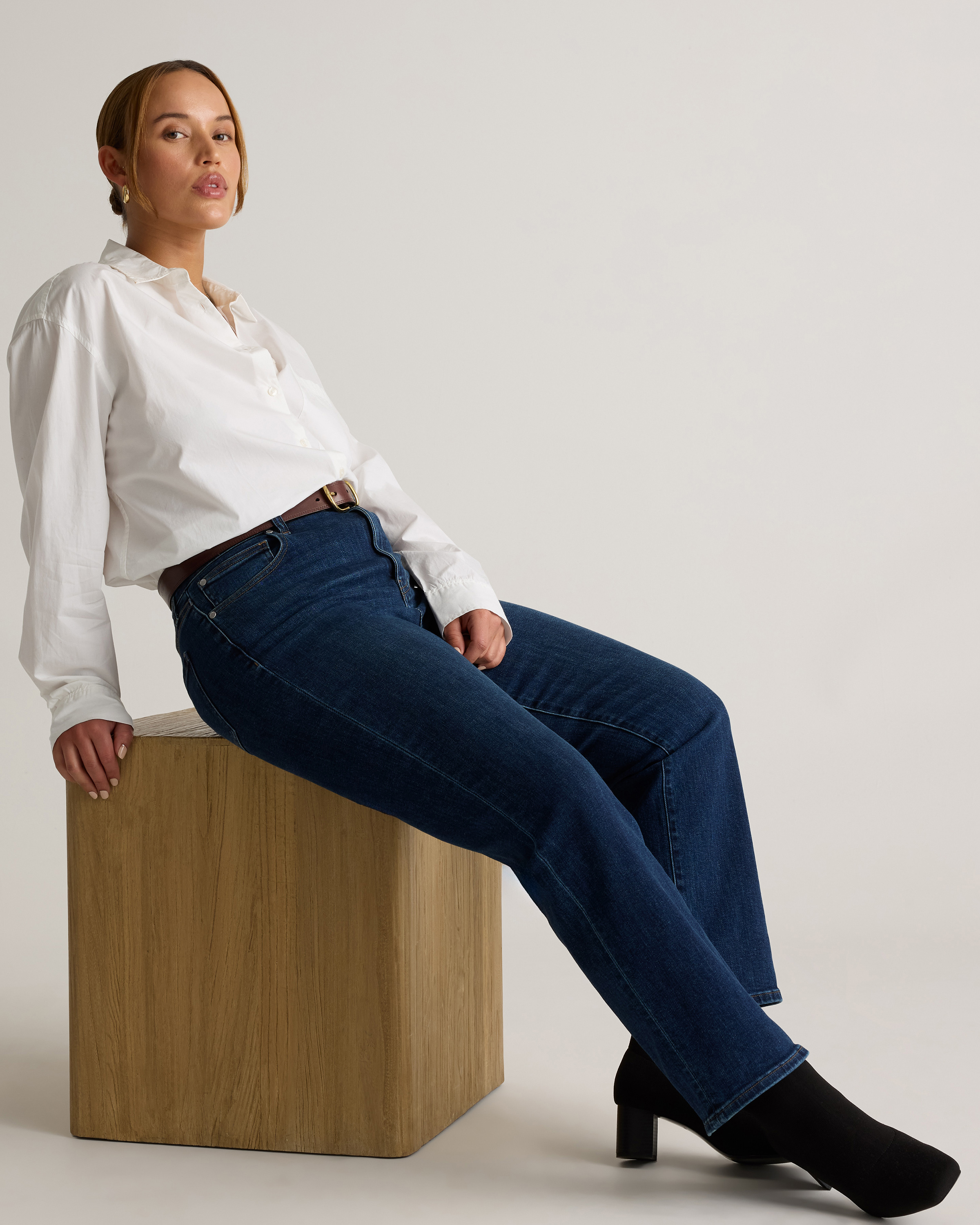 Bella Stretch Straight Jeans — Image 93