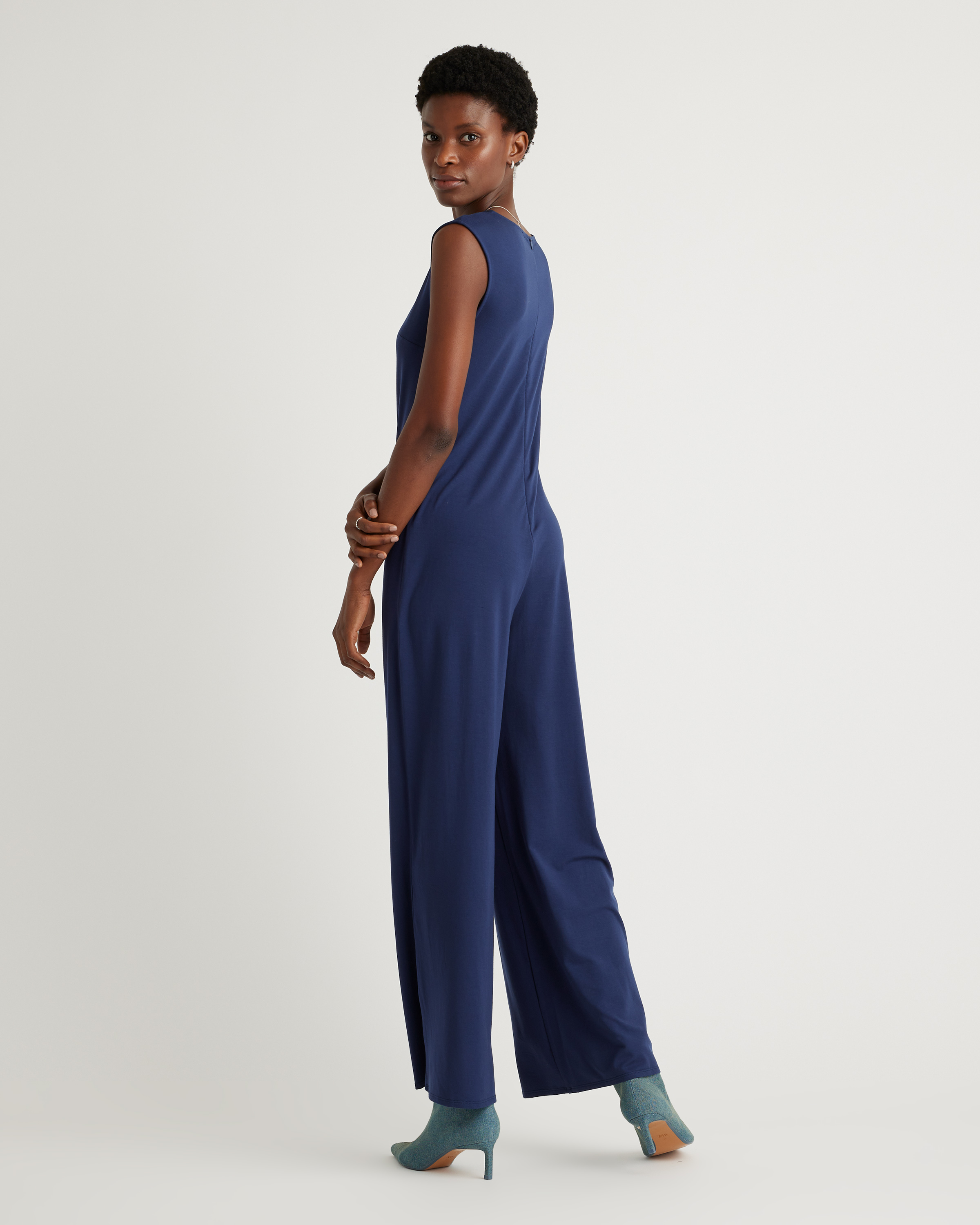 Tencel Jersey Tank Jumpsuit — Image 5