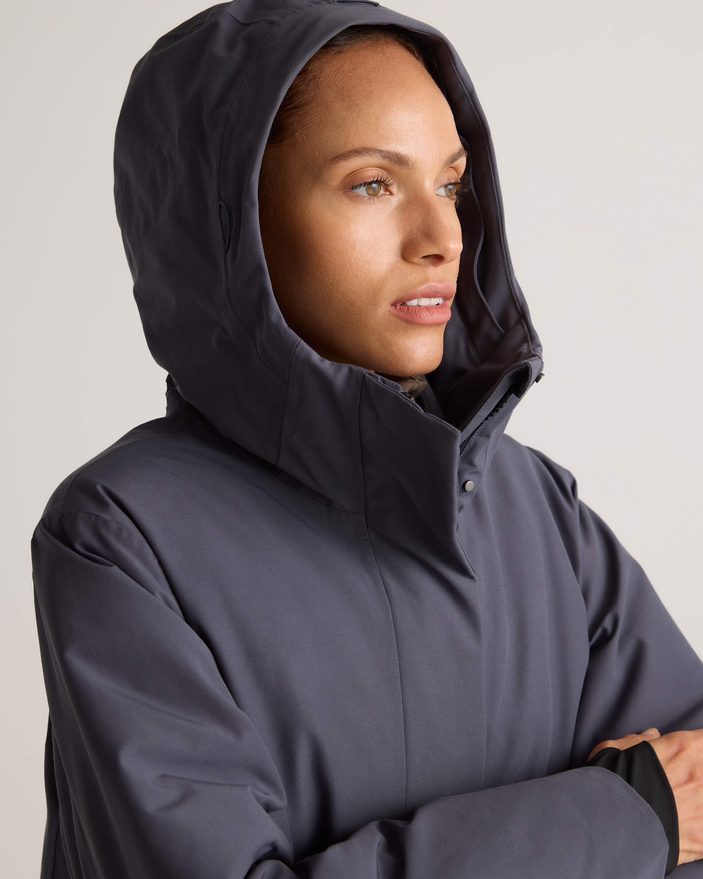 Responsible Down Hooded Long Parka — Image 14