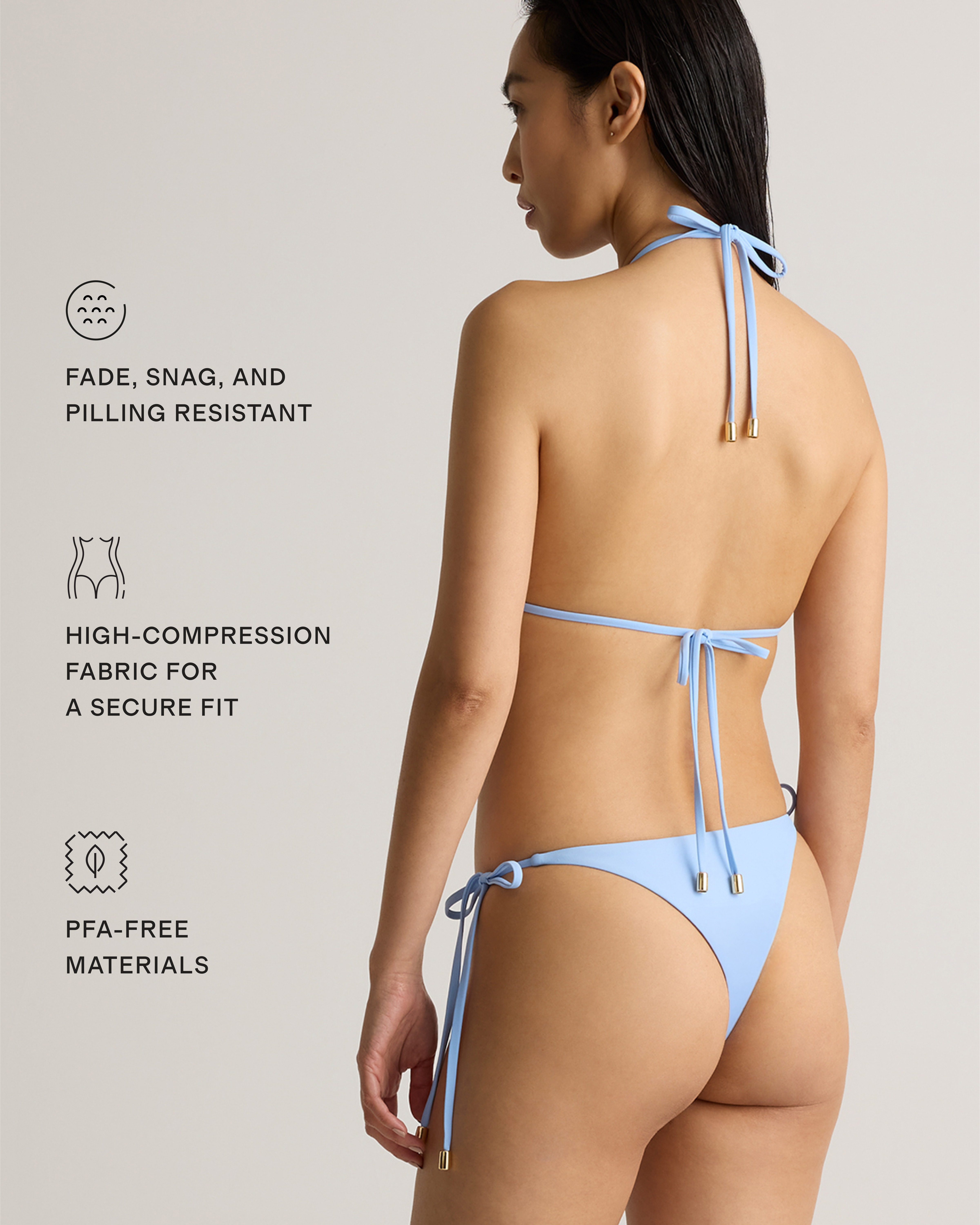 Italian Triangle Bikini Top — Image 7