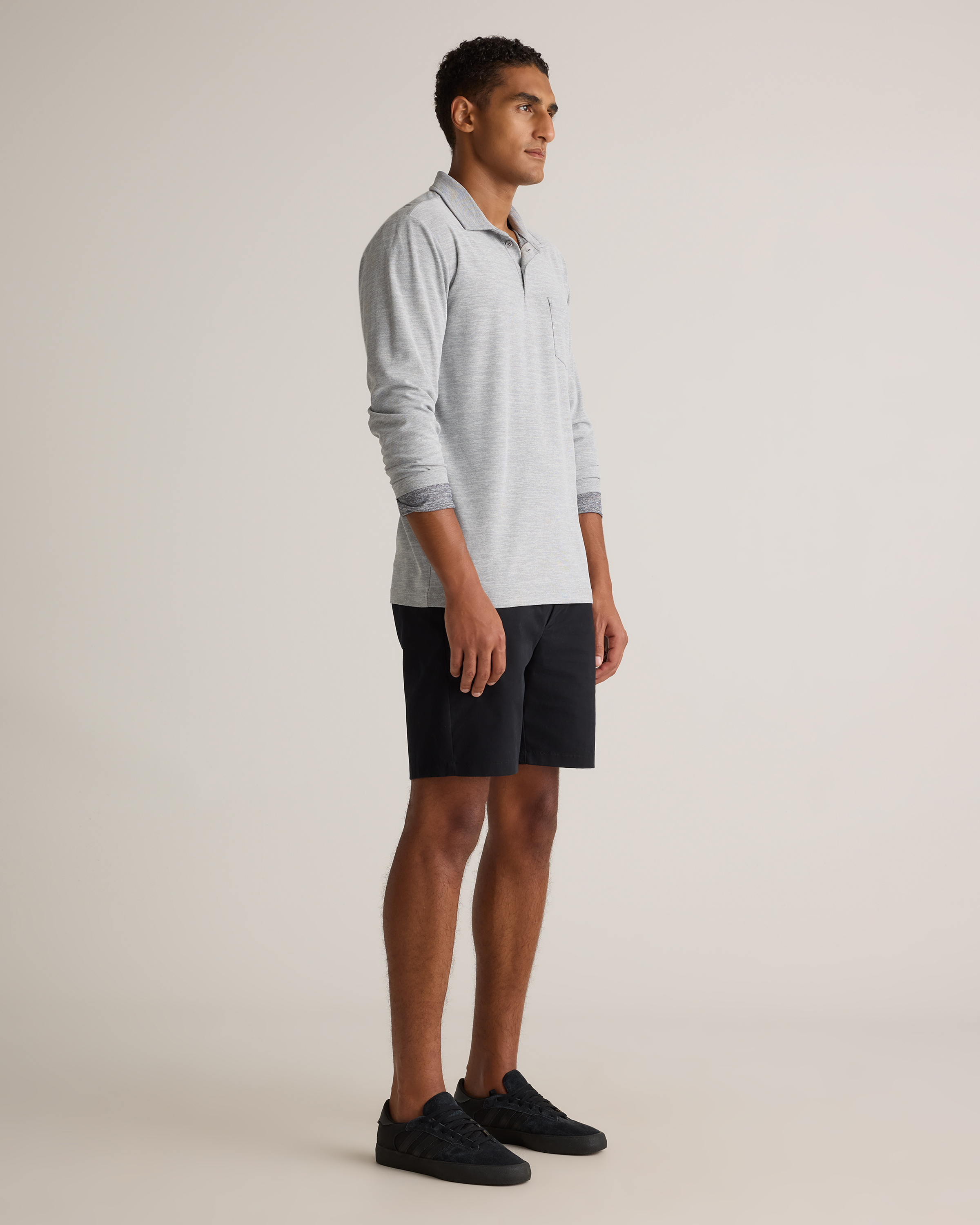 Organic Cotton Classic Stretch Chino Shorts - 7" — Image 16