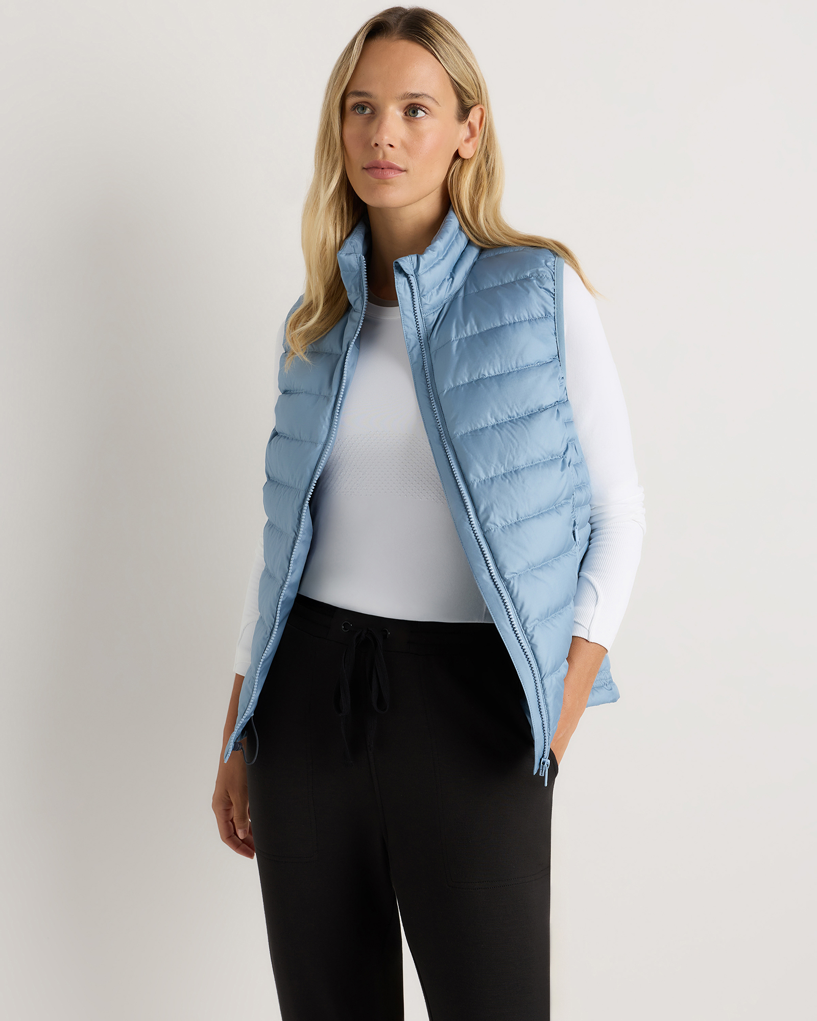 Lightweight Down Packable Puffer Vest — Image 32