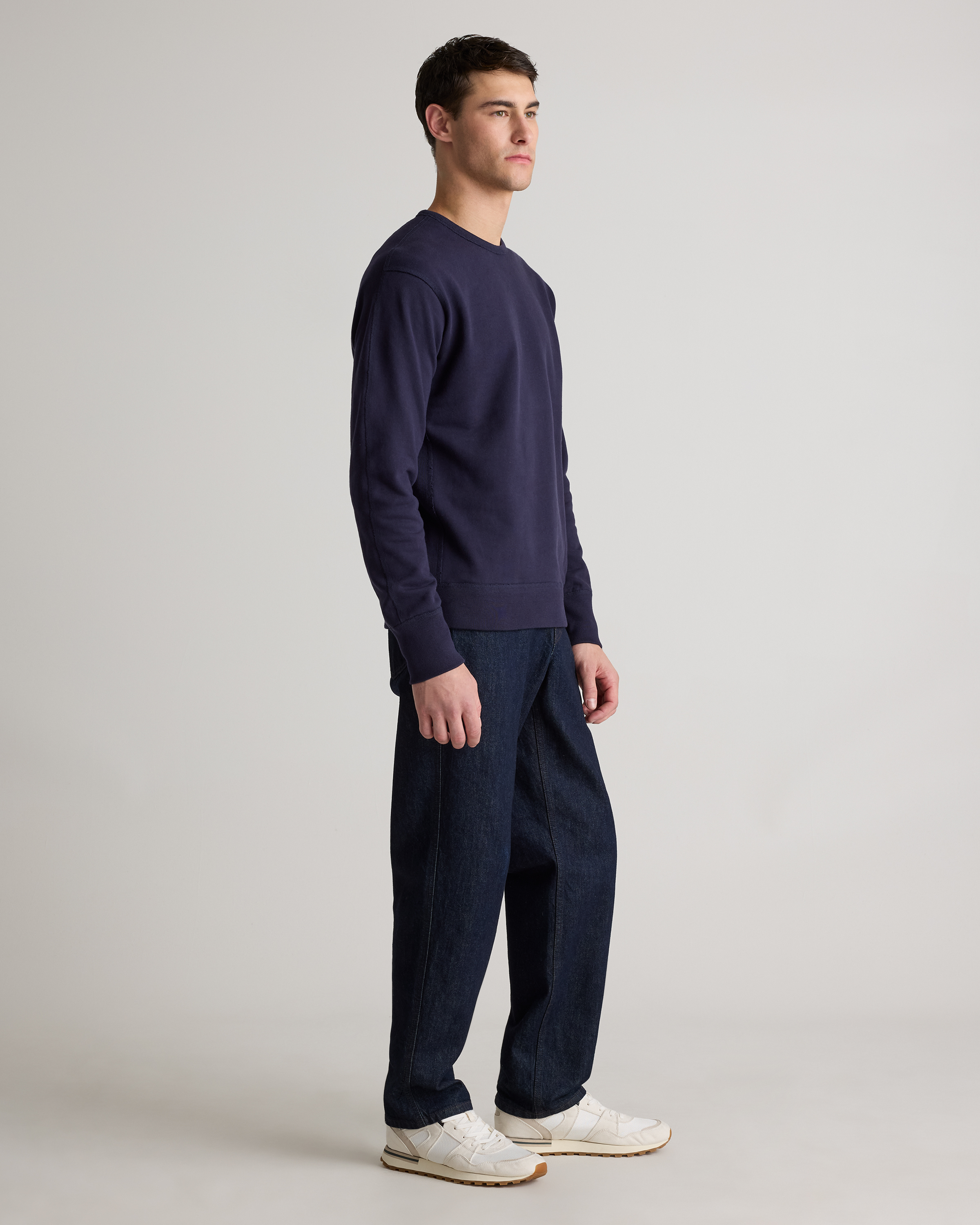 Organic Midweight French Terry Crewneck — Image 5