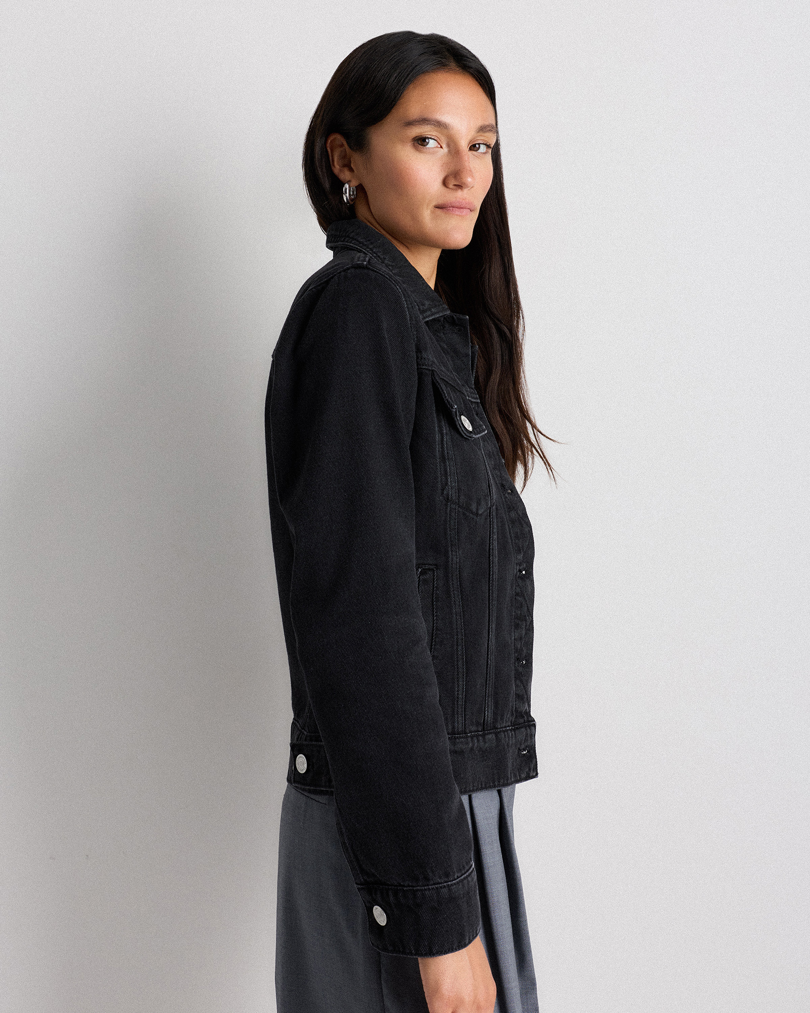 100% Organic Cotton Denim Jacket — Image 20